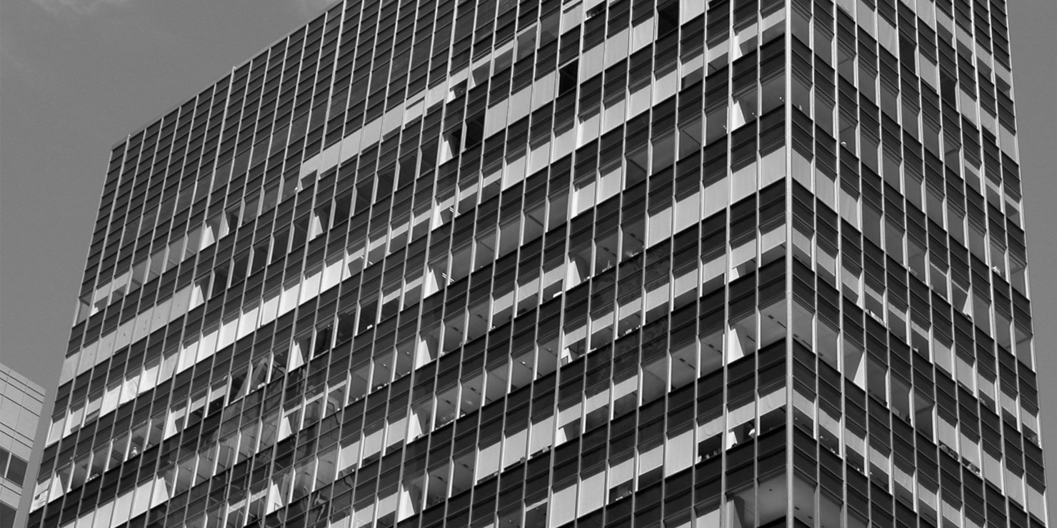 exterior of Lever House in Manhattan