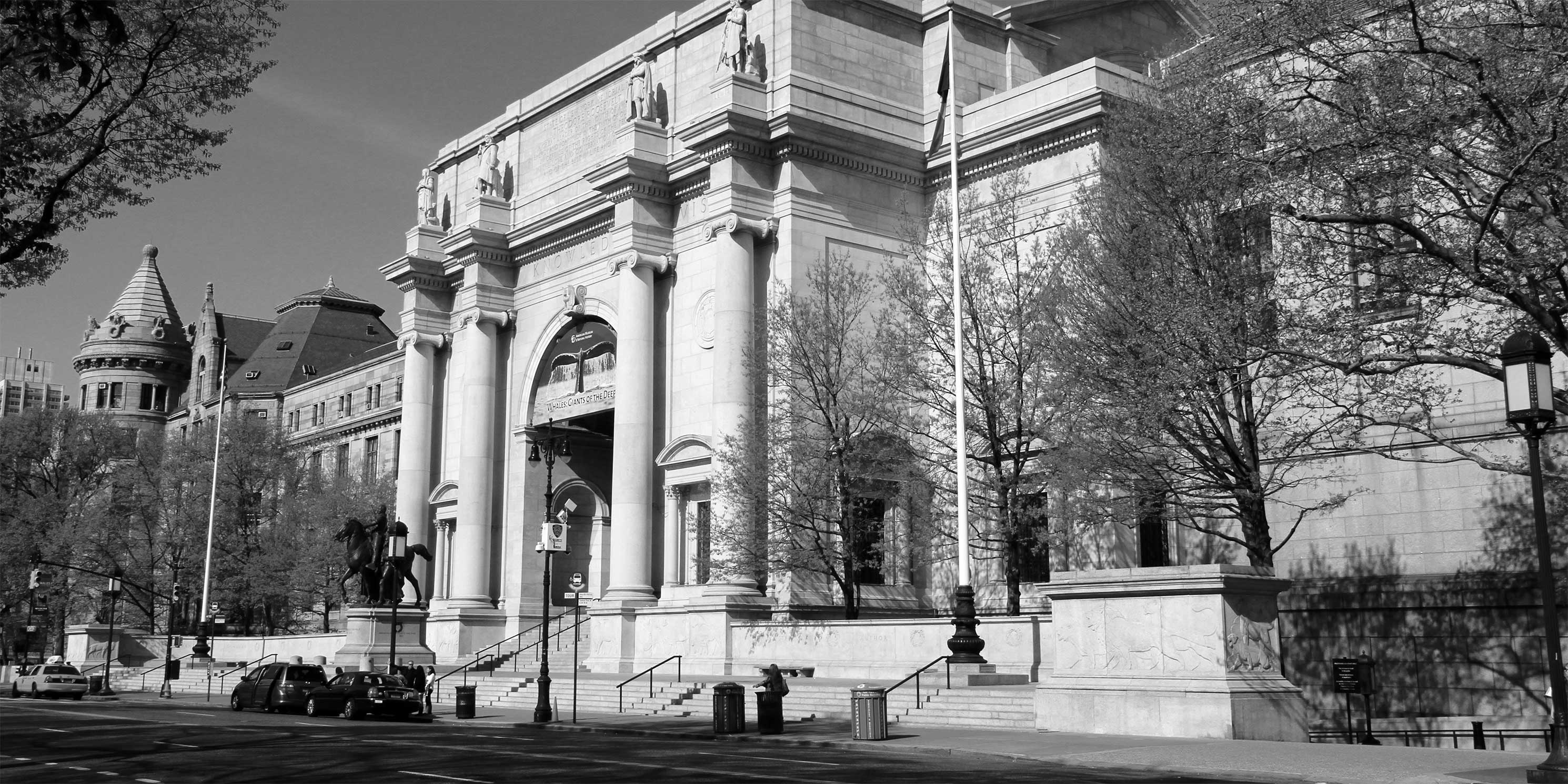 Front entrance to the American Museum of Natural History in Manhattan. Photo: Wikimedia Commons, Ingfbruno.