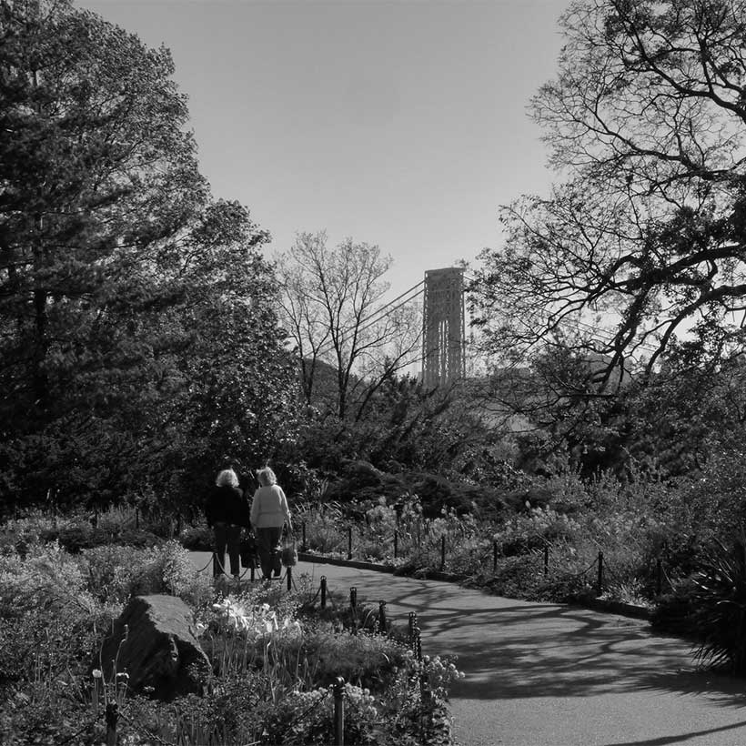 The Heather Gardens at Fort Tryon Park. Photo: Wikimedia Commons, Lionel Martinez.