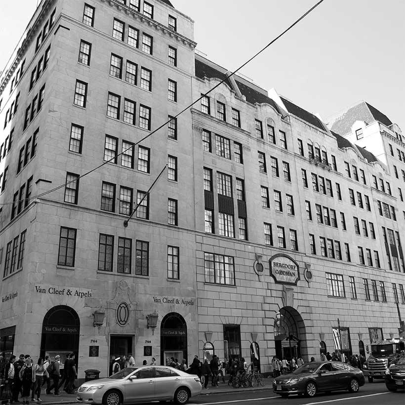 The Bergdorf Goodman store on Fifth Avenue in Manhattan. Photo: Wikimedia Commons, Ingfbruno.