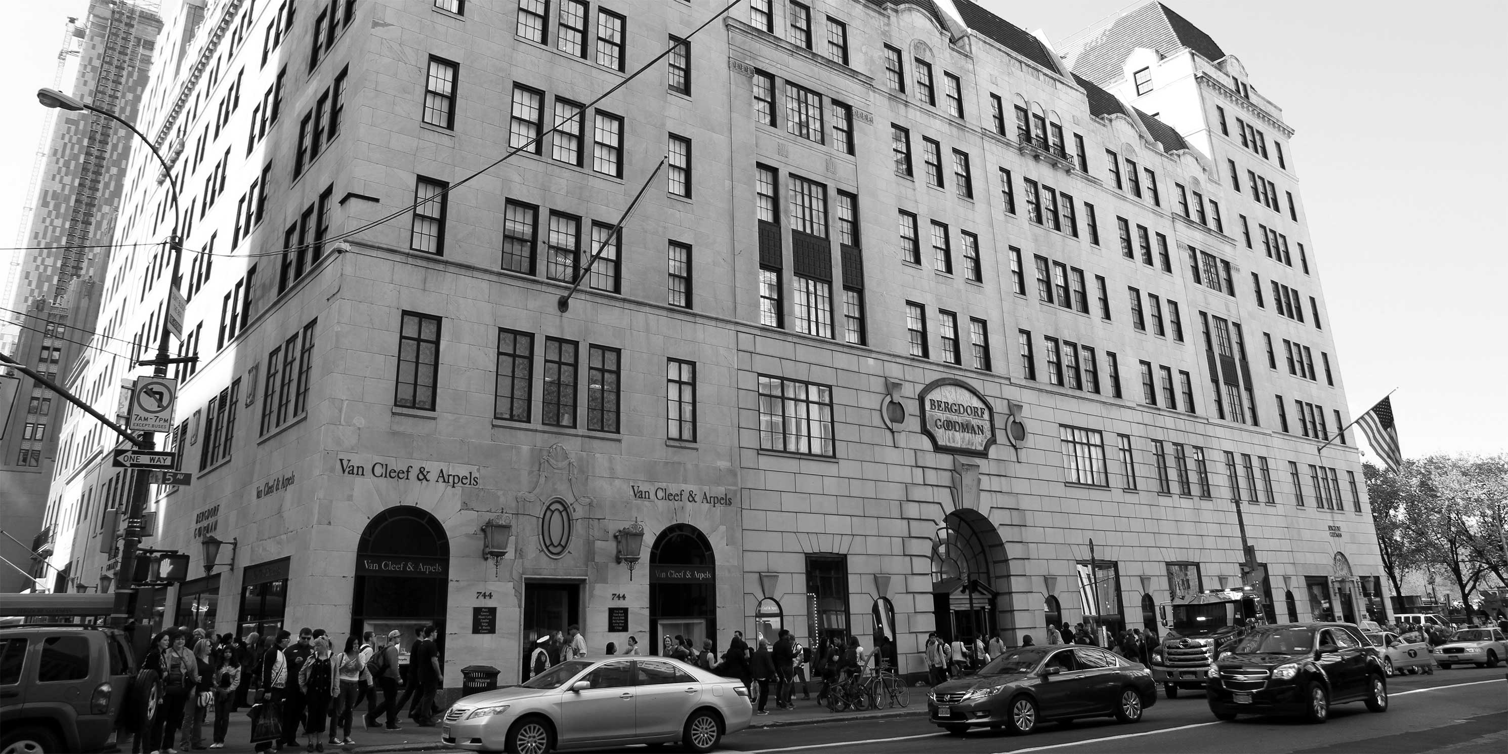 The Bergdorf Goodman store on Fifth Avenue in Manhattan. Photo: Wikimedia Commons, Ingfbruno.