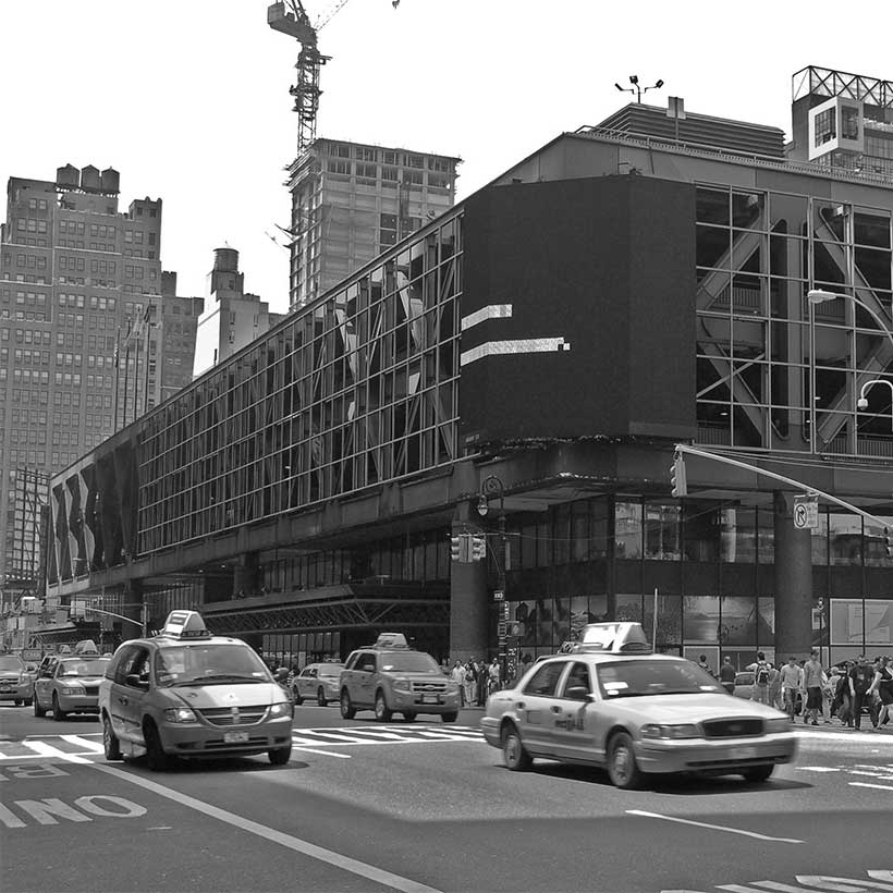 The Port Authority Bus Terminal in Manhattan. Photo: Wikimedia Commons, Rob Young.