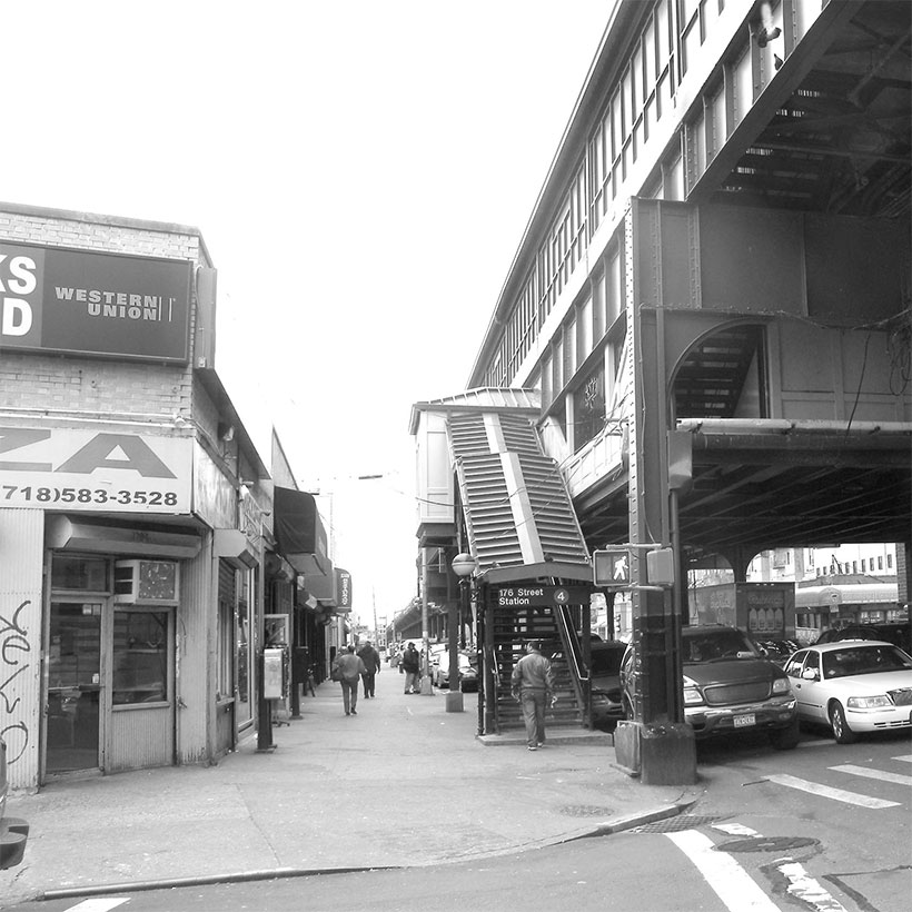 Entrance to the 176th Street Station in the Bronx. Photo: Wikimedia Commons, Jim Henderson.