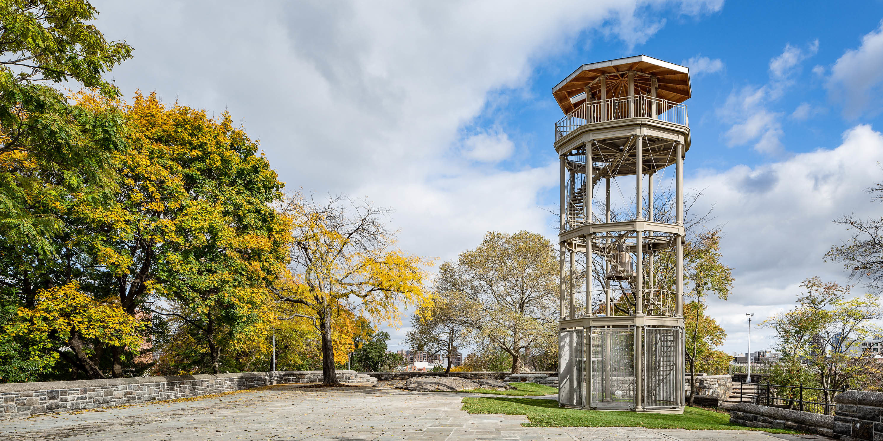 the Fire Watchtower at Marcus Garvey Park