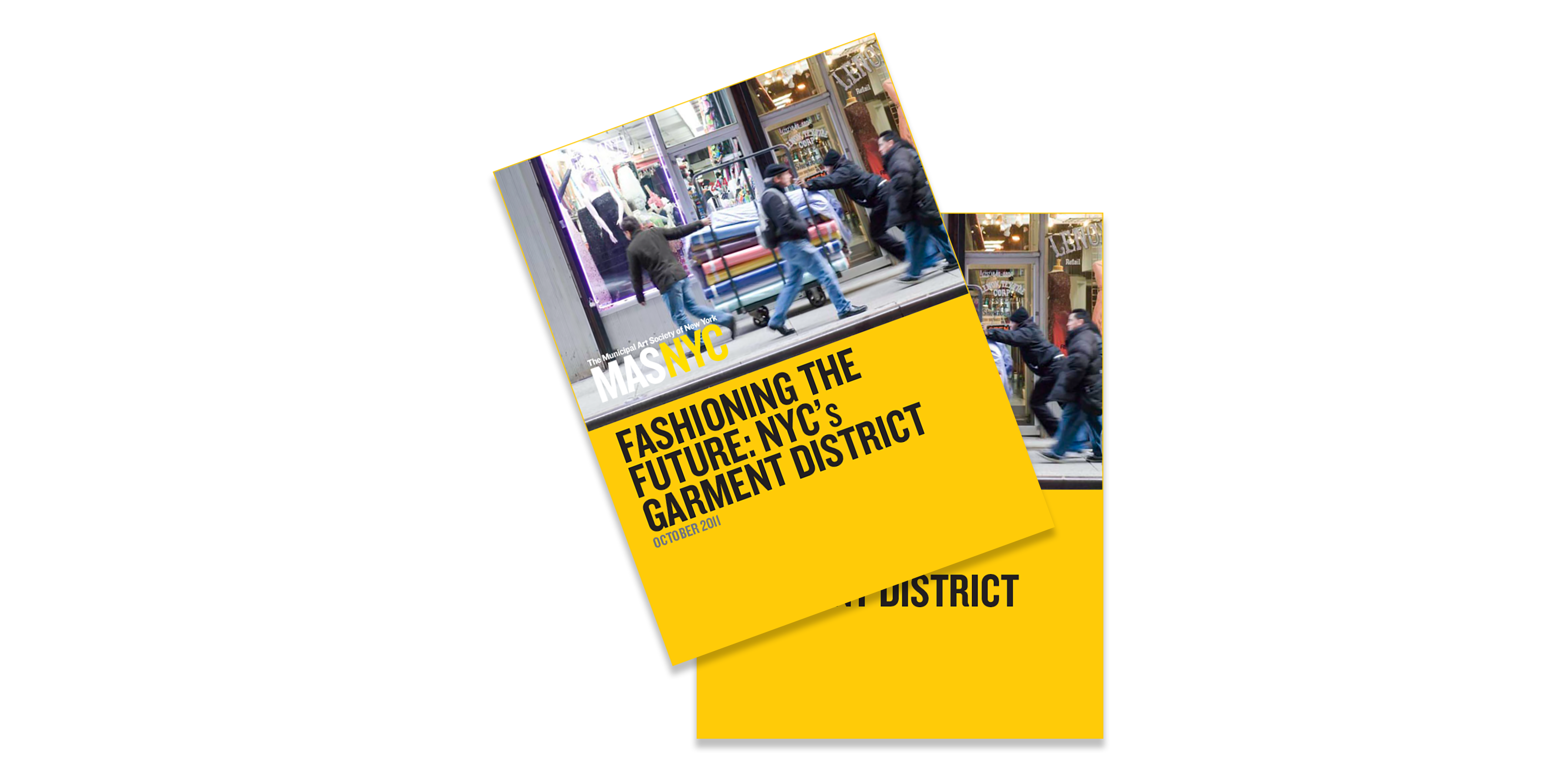 Fashioning the Future: NYC's Garment District report cover