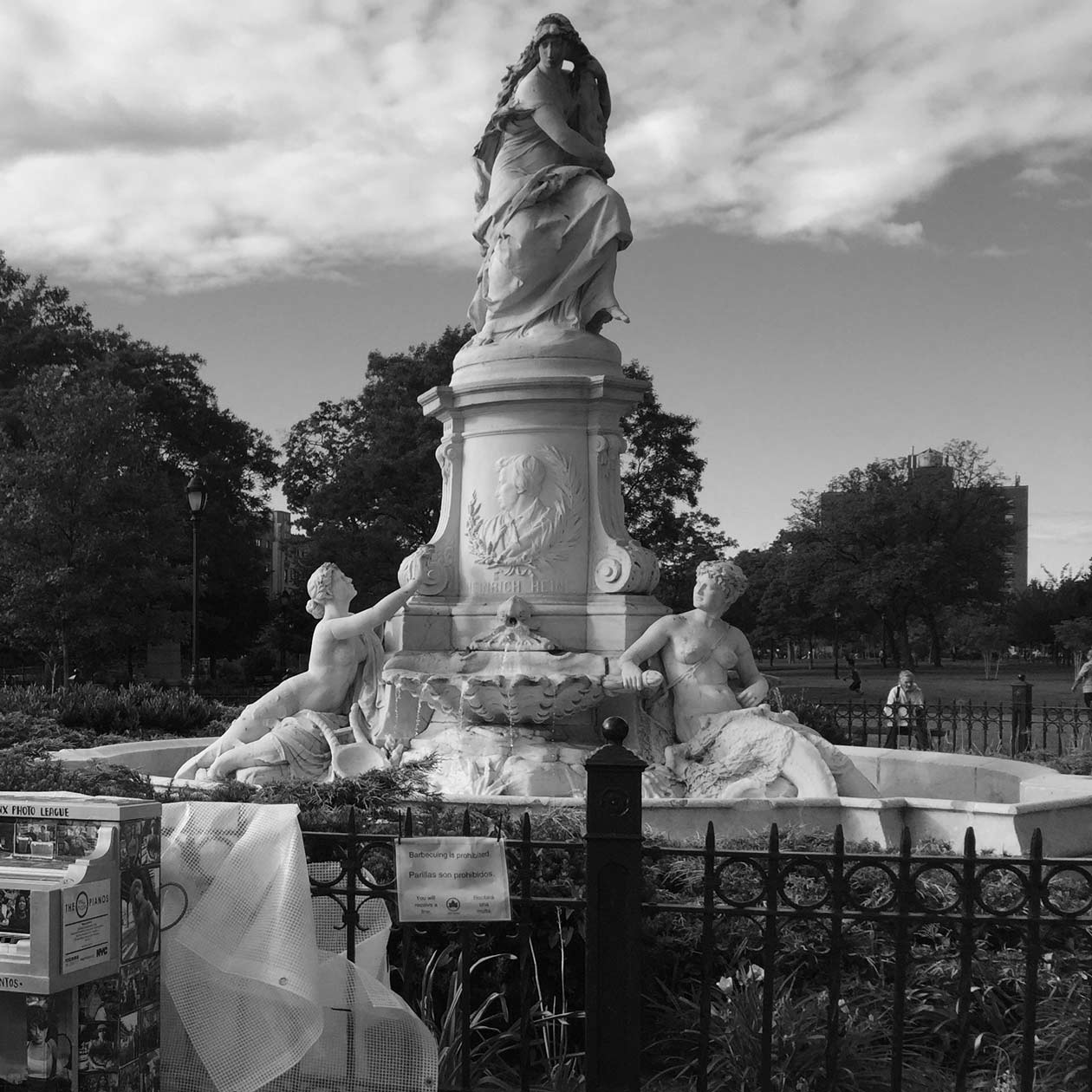 The Heinrich Heine Fountain (“Die Lorelei”) by Ernest Herter