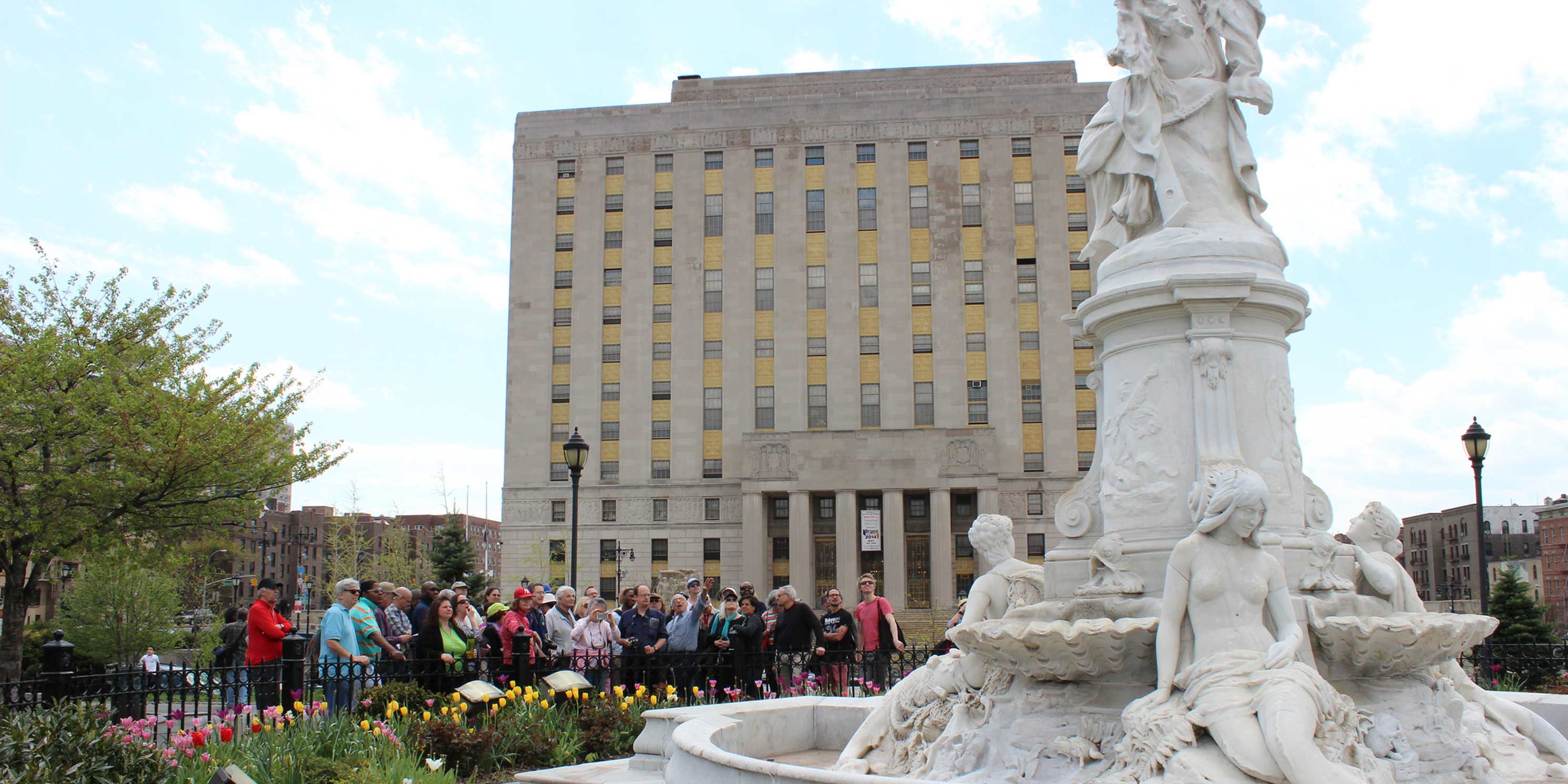 Jane's Walk at the Die Lorelei Fountain