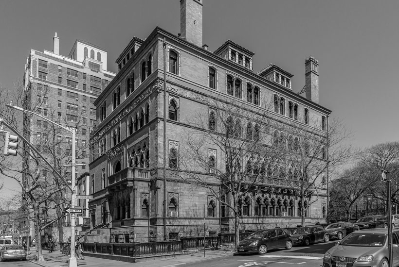 exterior of the Montauk Club, after restoration