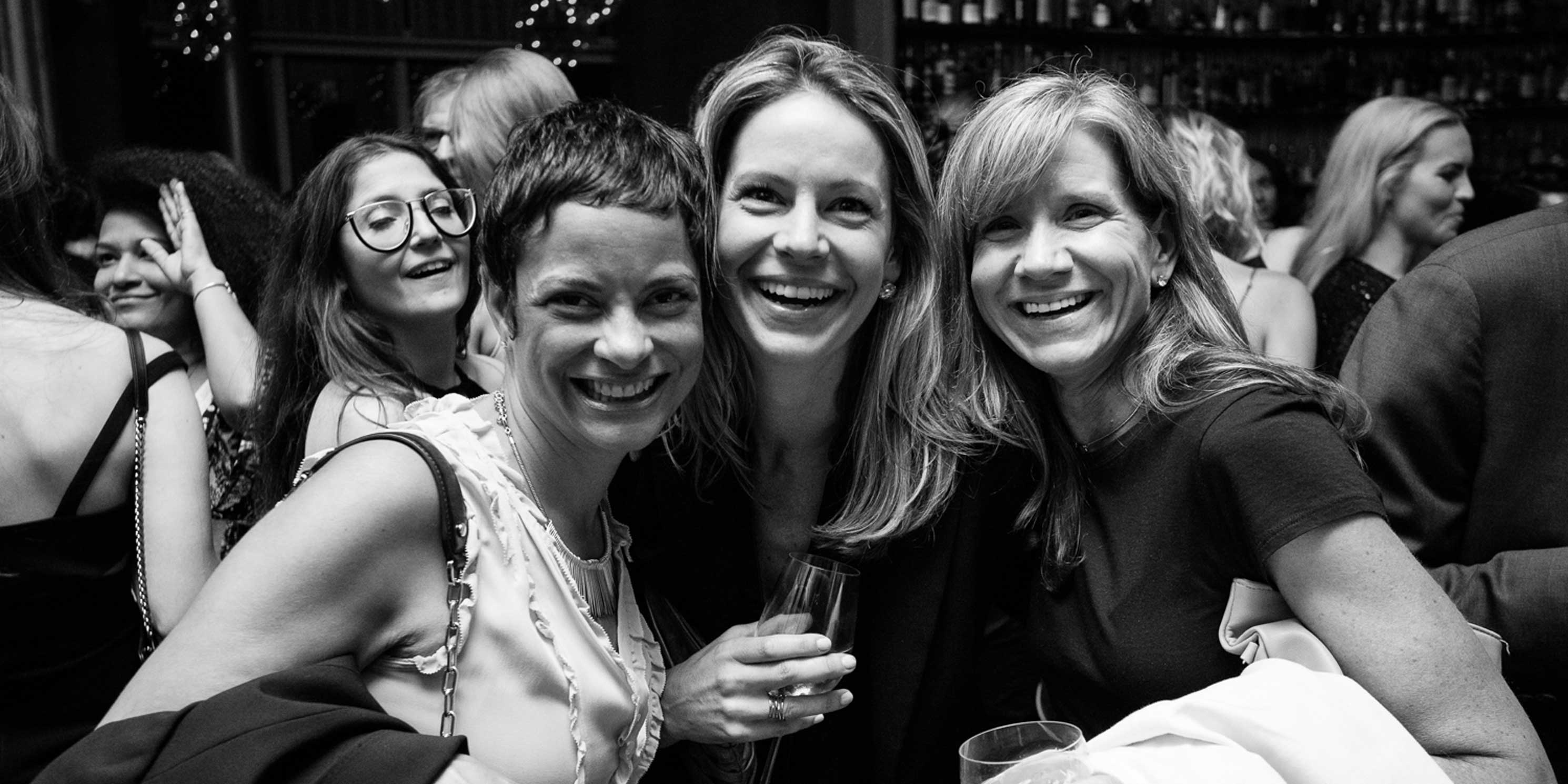 partygoers at the Municipal Art Society of New York's After Dark Party