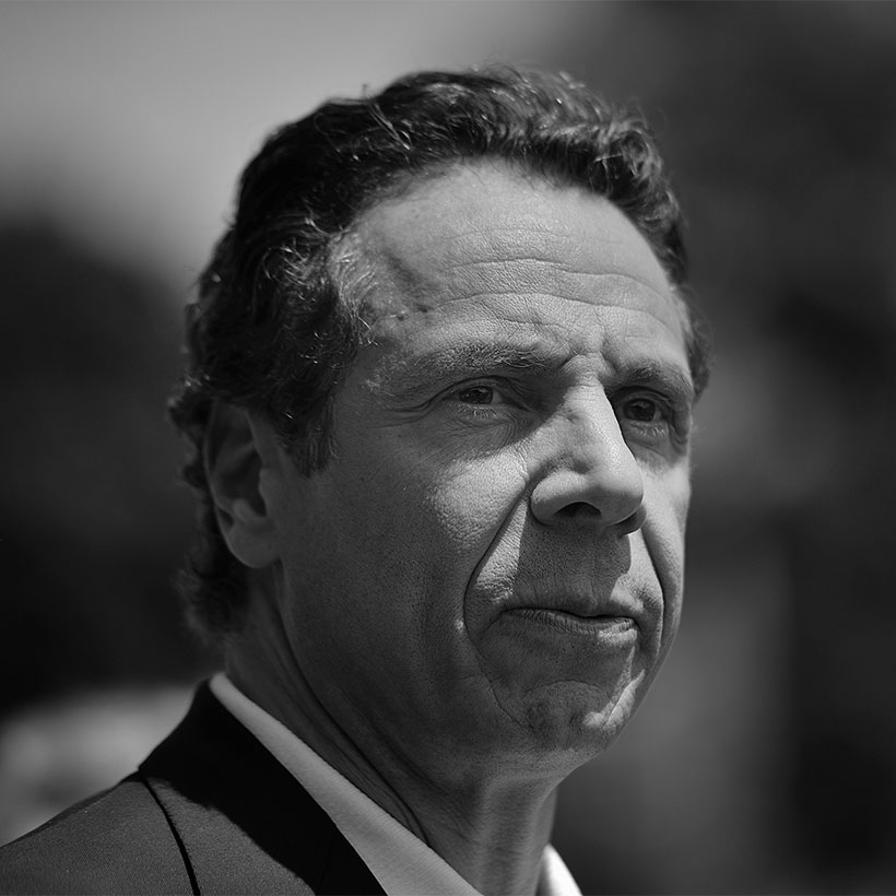 Governor Andrew Cuomo delivers remarks at the start of the Little Neck Douglaston Memorial Day Parade on Monday, May 26, 2014. Photo: Wikimedia Commons, Diana Robinson.