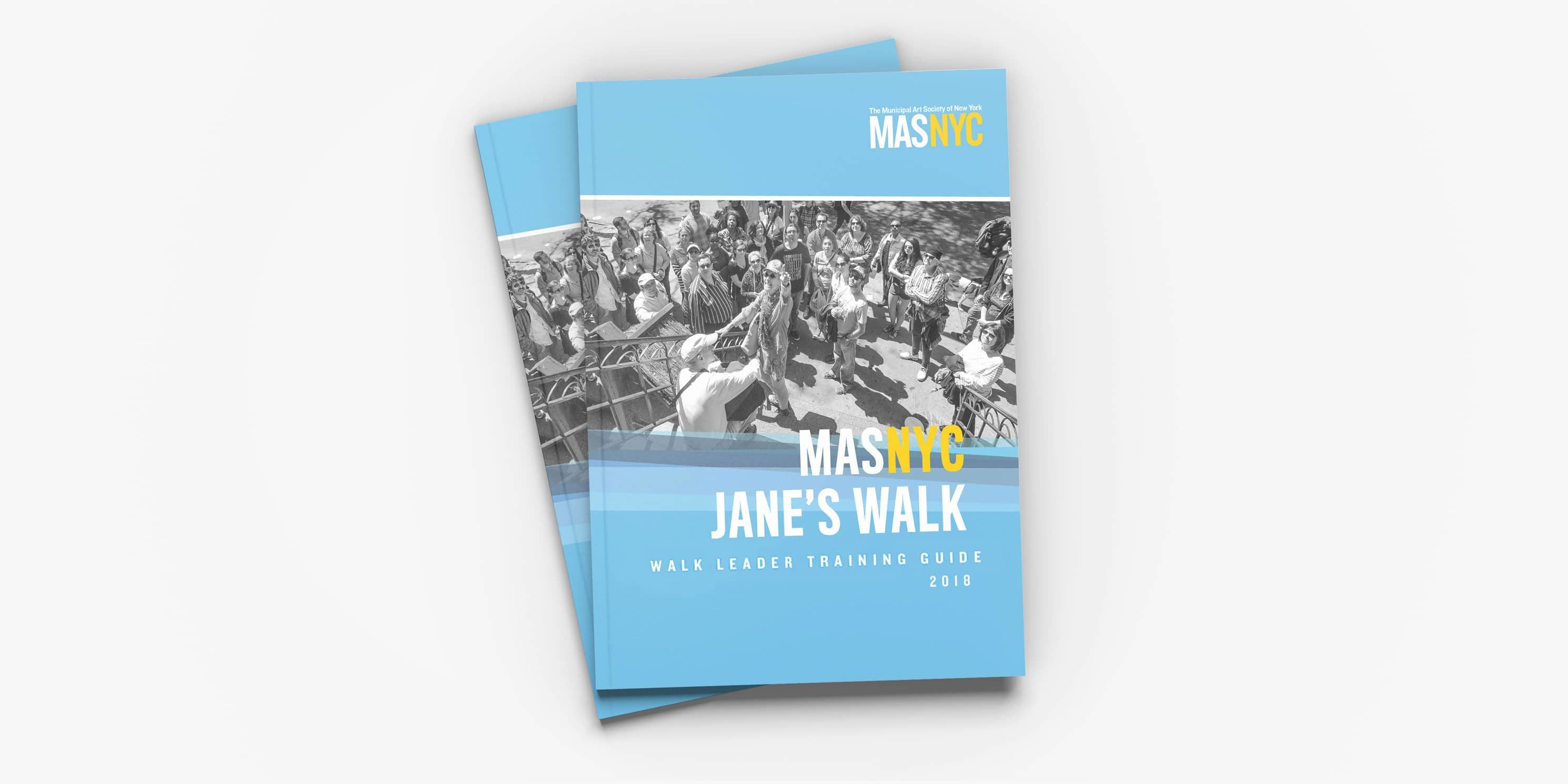 cover of Jane’s Walk 2018 Leader Guide