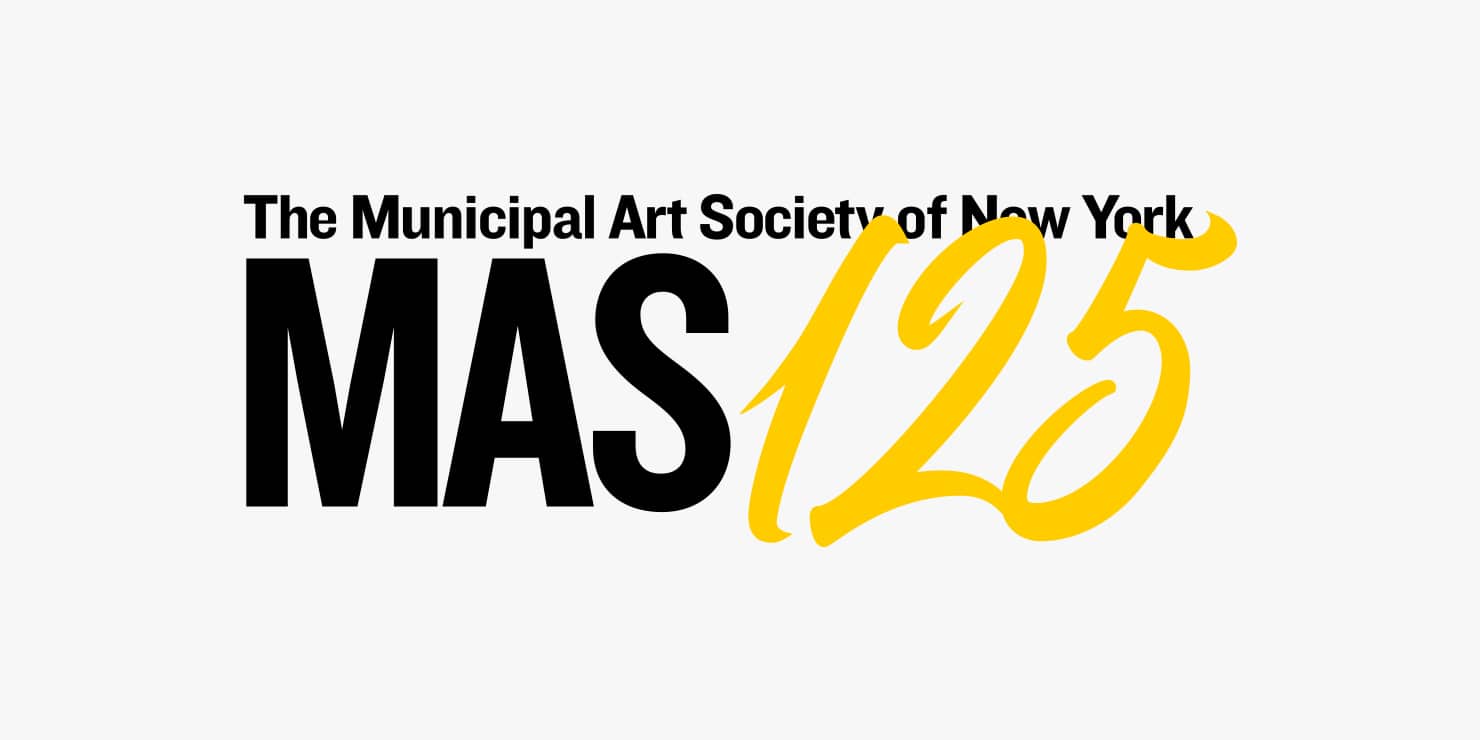 Municipal Art Society of New York 125th Anniversary logo