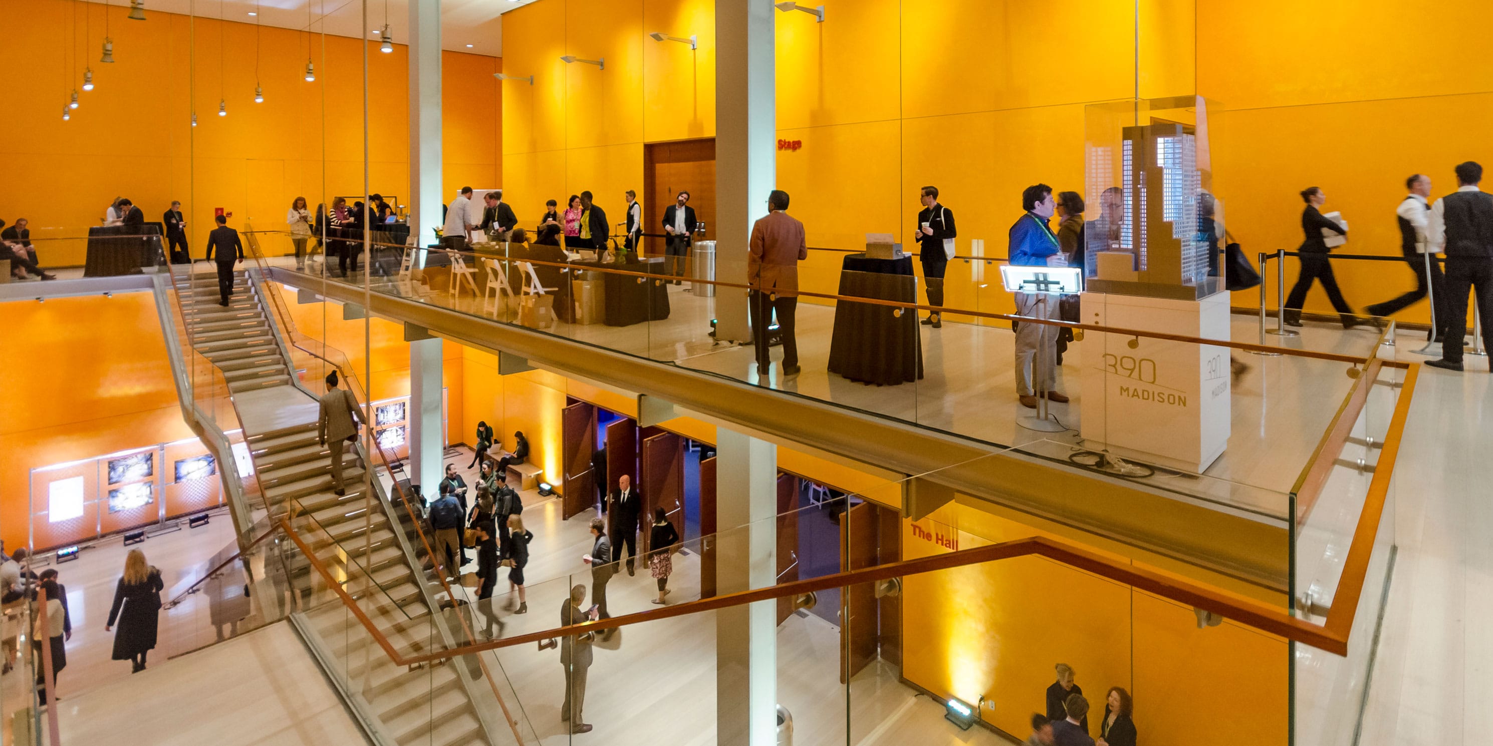 Attendees mingle at the 2015 Summit for New York City