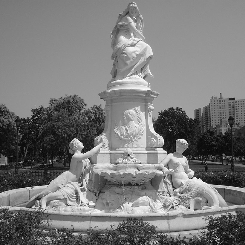 The Heinrich Heine Fountain (“Die Lorelei”) by Ernest Herter