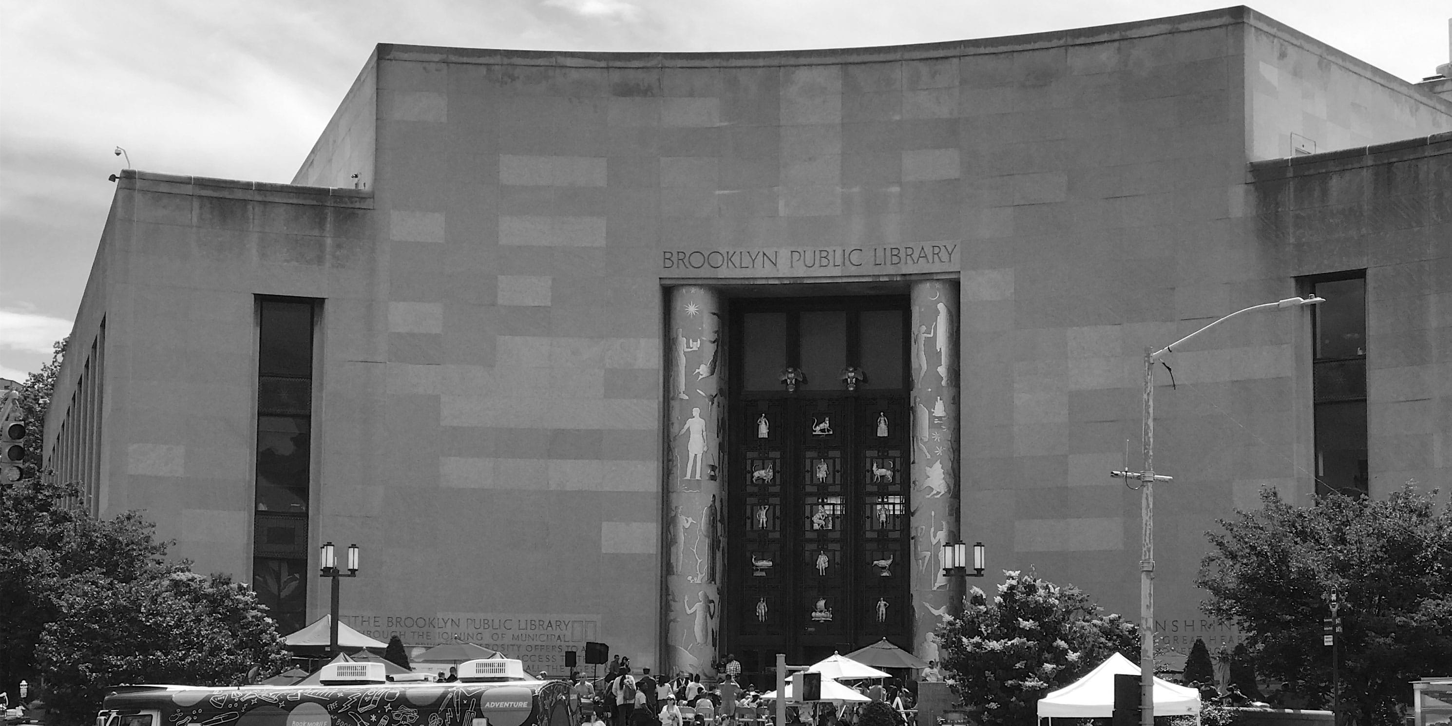 exterior of the Brooklyn Public Library