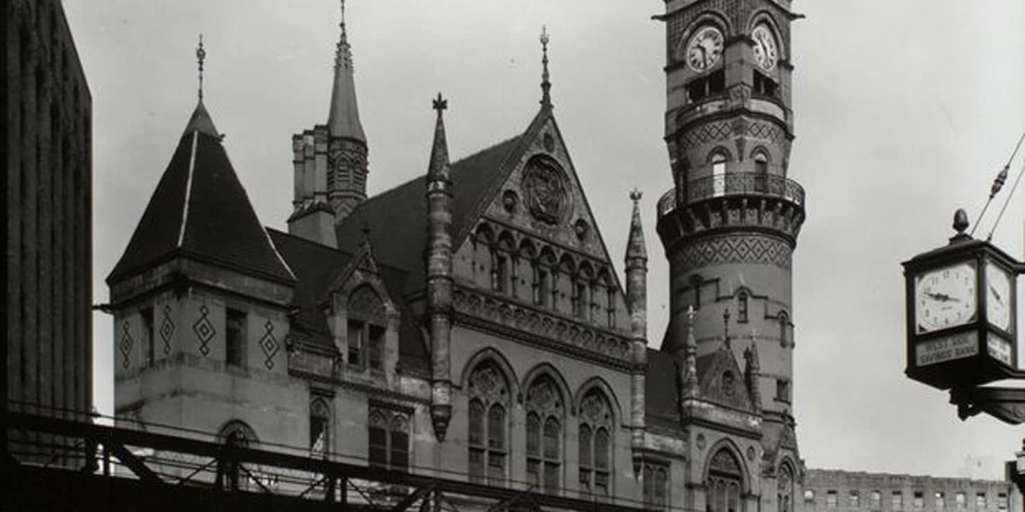 Exterior of the Jefferson Market Courthouse