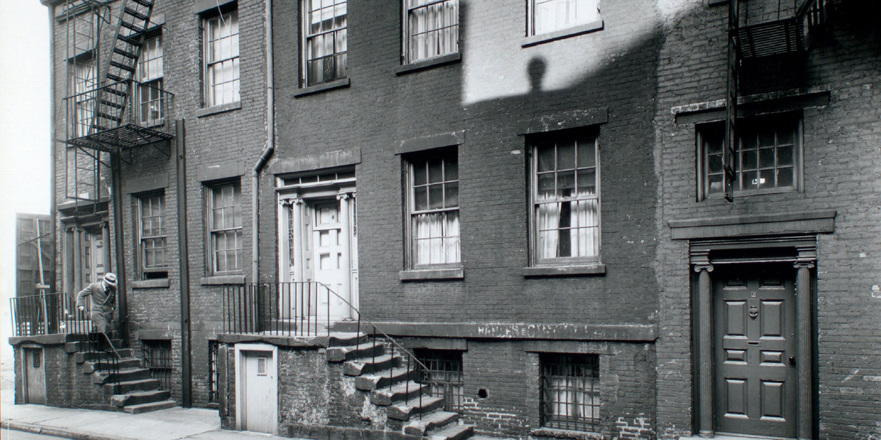 Minetta Lane in 1935