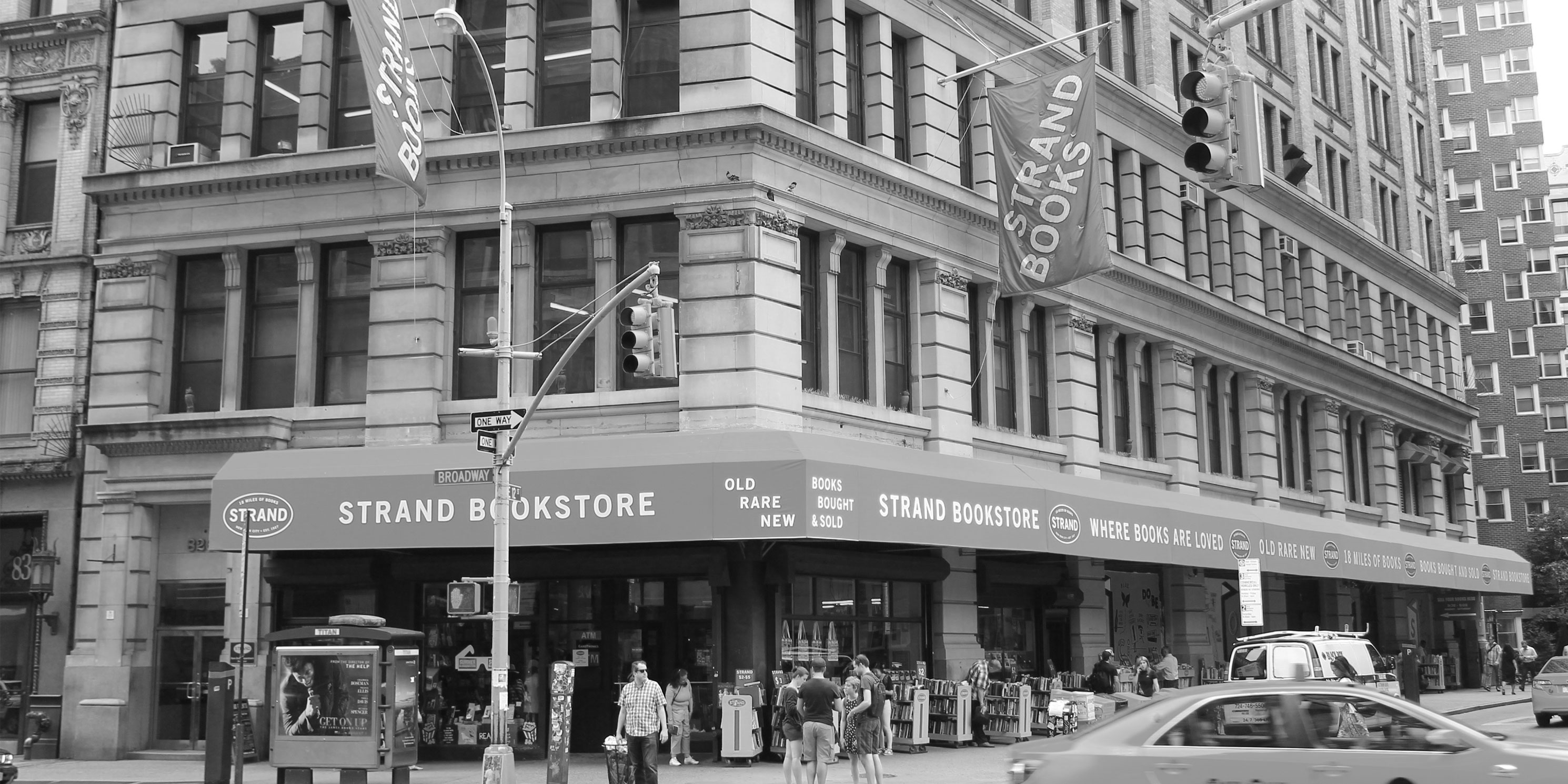 exterior of the Strand Bookstore at 826 Broadway