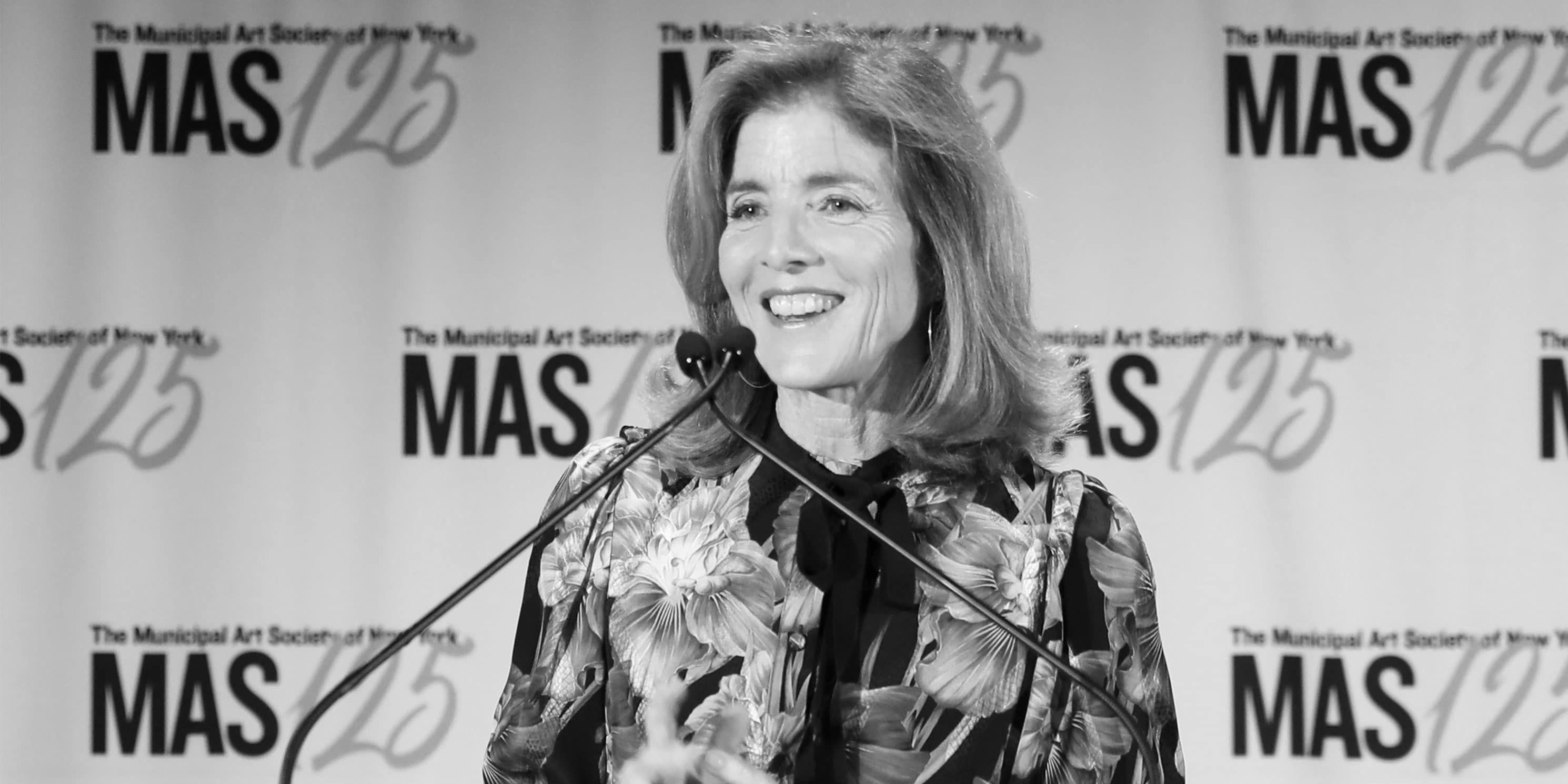 Caroline Kennedy speaks at the 2018 Gala