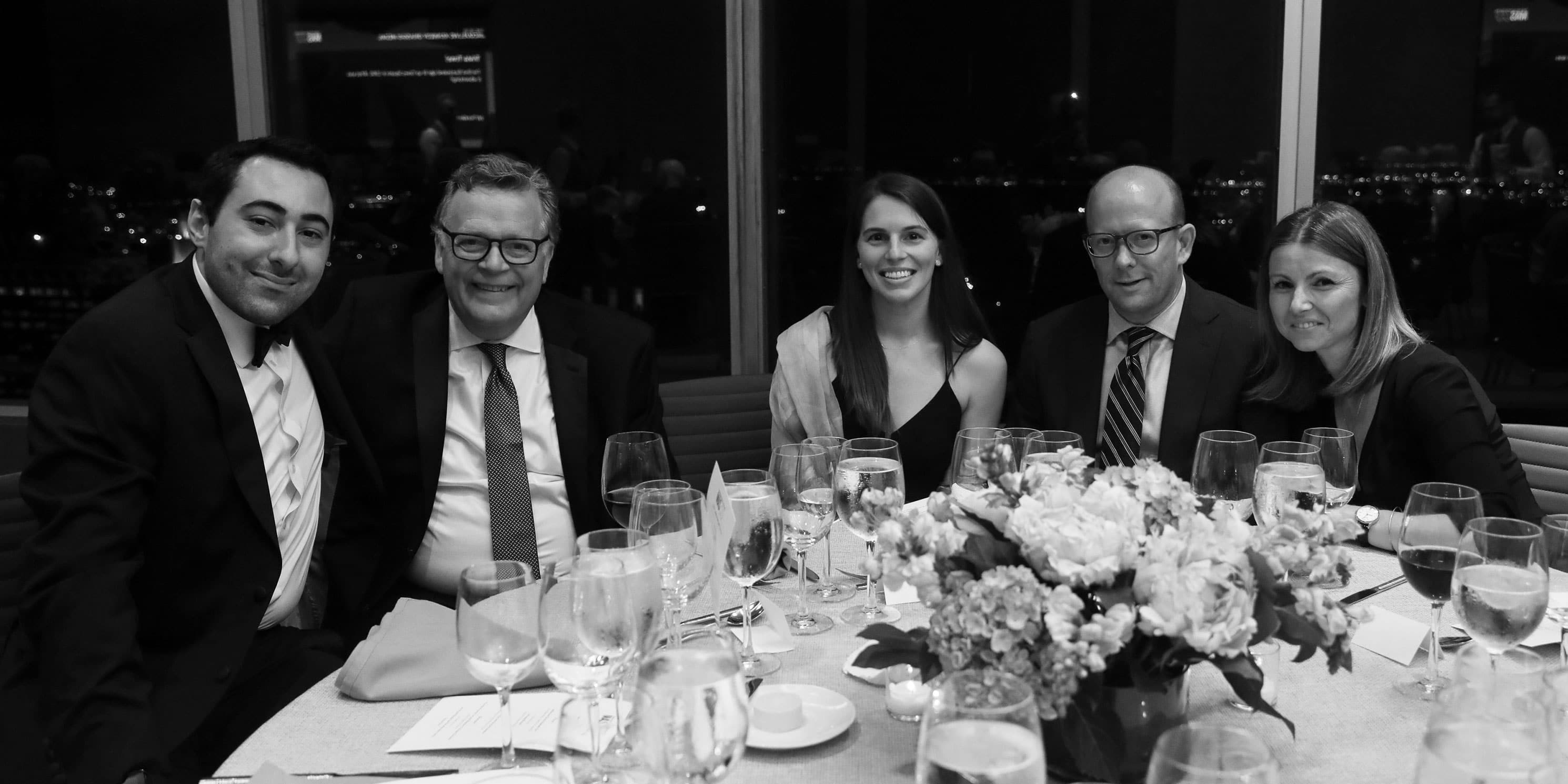 Pittas Eleftherios, Jack Klein, Caitlyn Dewitt, Chris McCartin, and Kimberly Garcia at the 2018 Gala