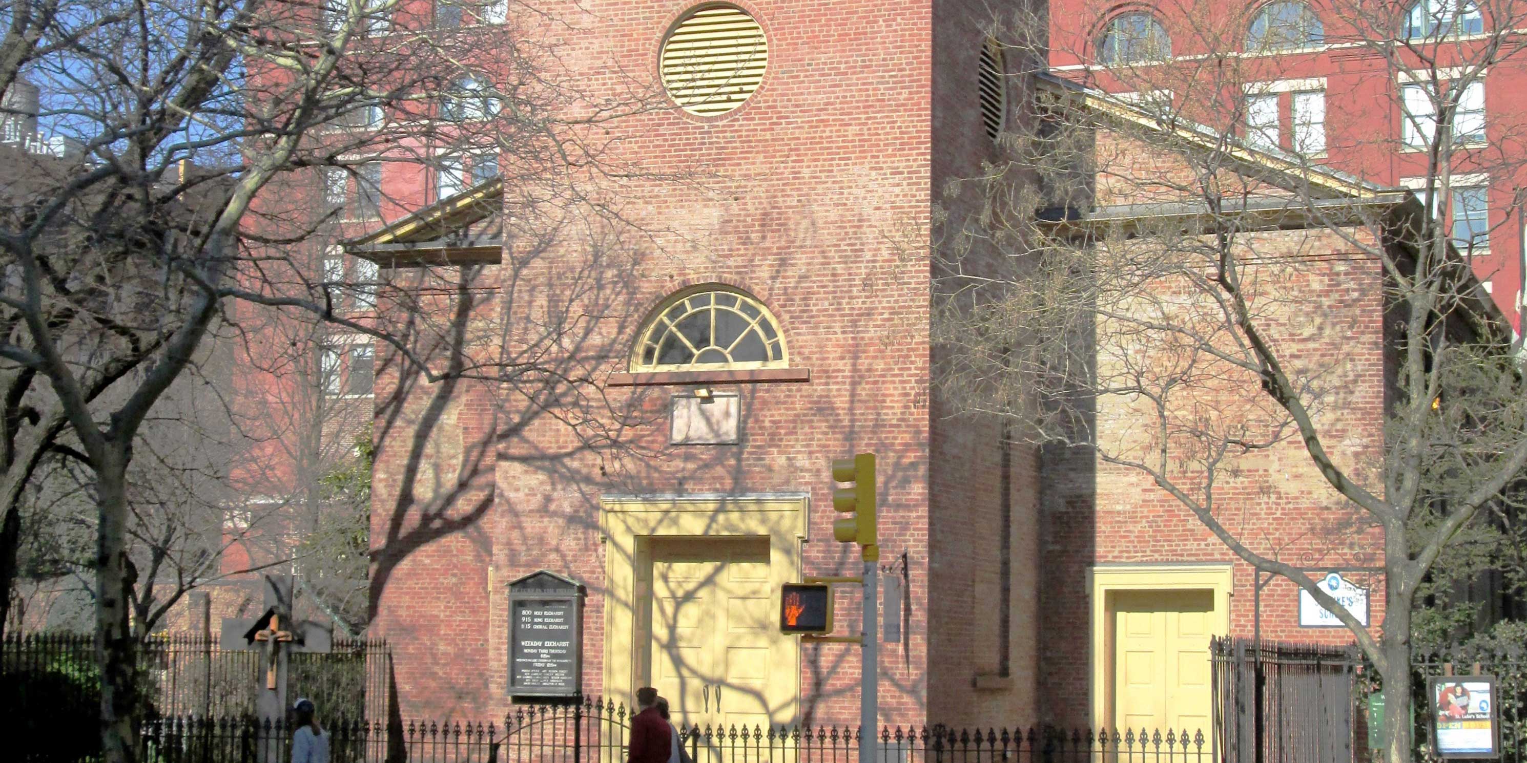 outside of Church of St. Luke in the Fields