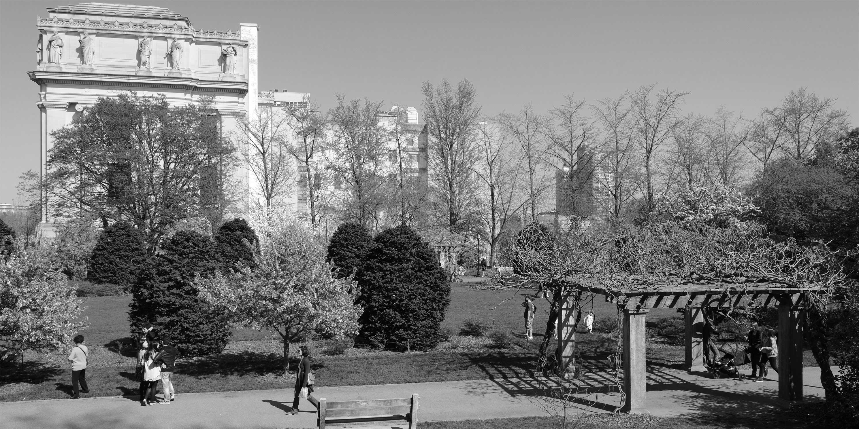 Osborne Garden at the Brooklyn Botanic Garden in Brooklyn