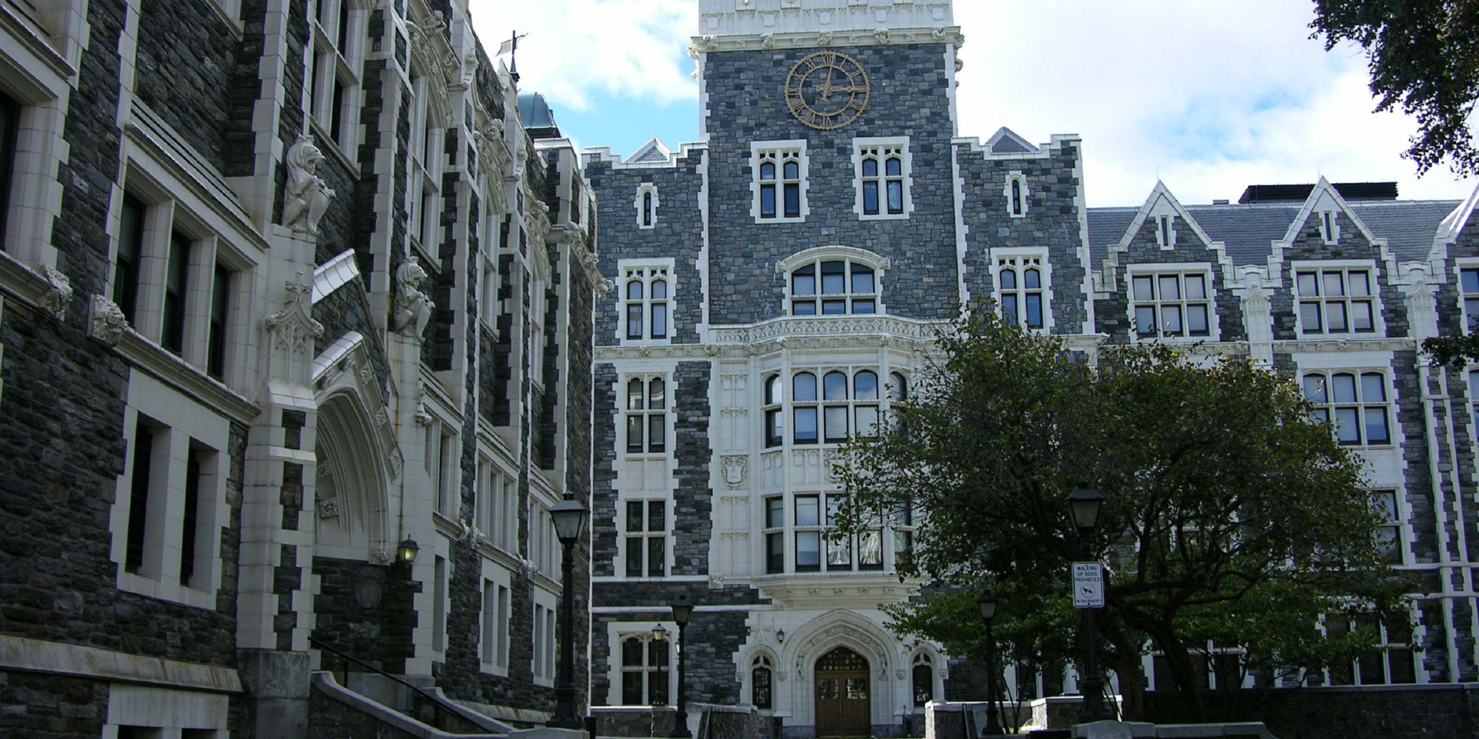 Exterior of City College buildings