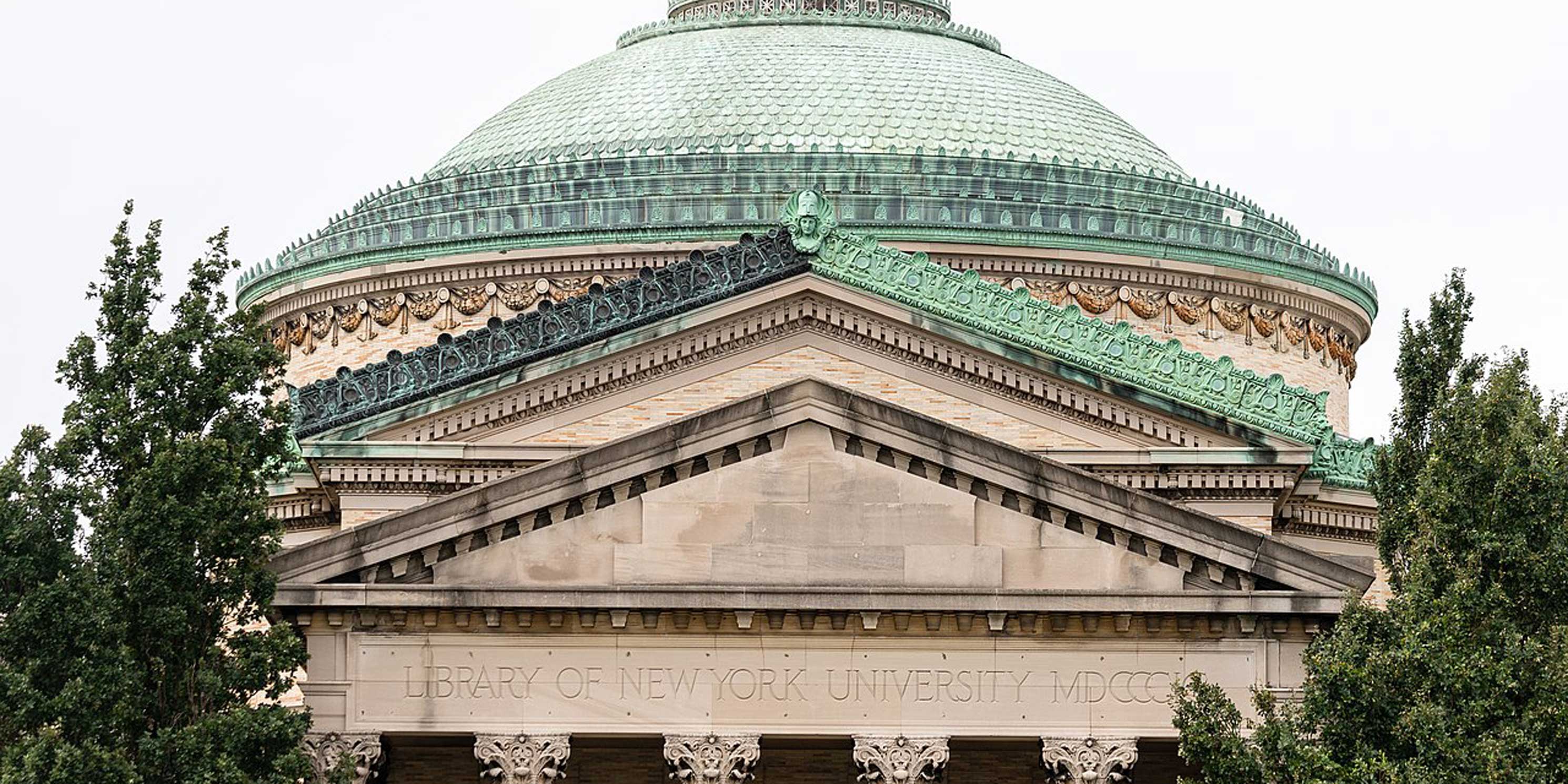 exterior of the Bronx Community College Library
