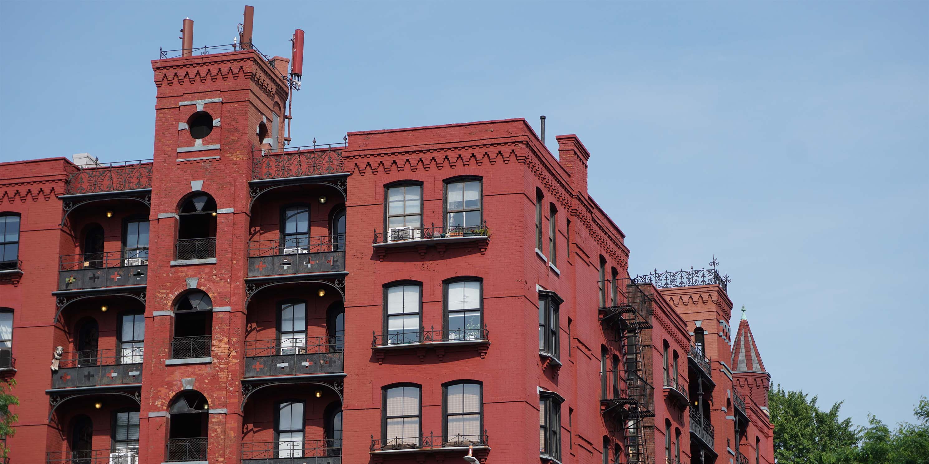 Image of a brick home in Brooklyn