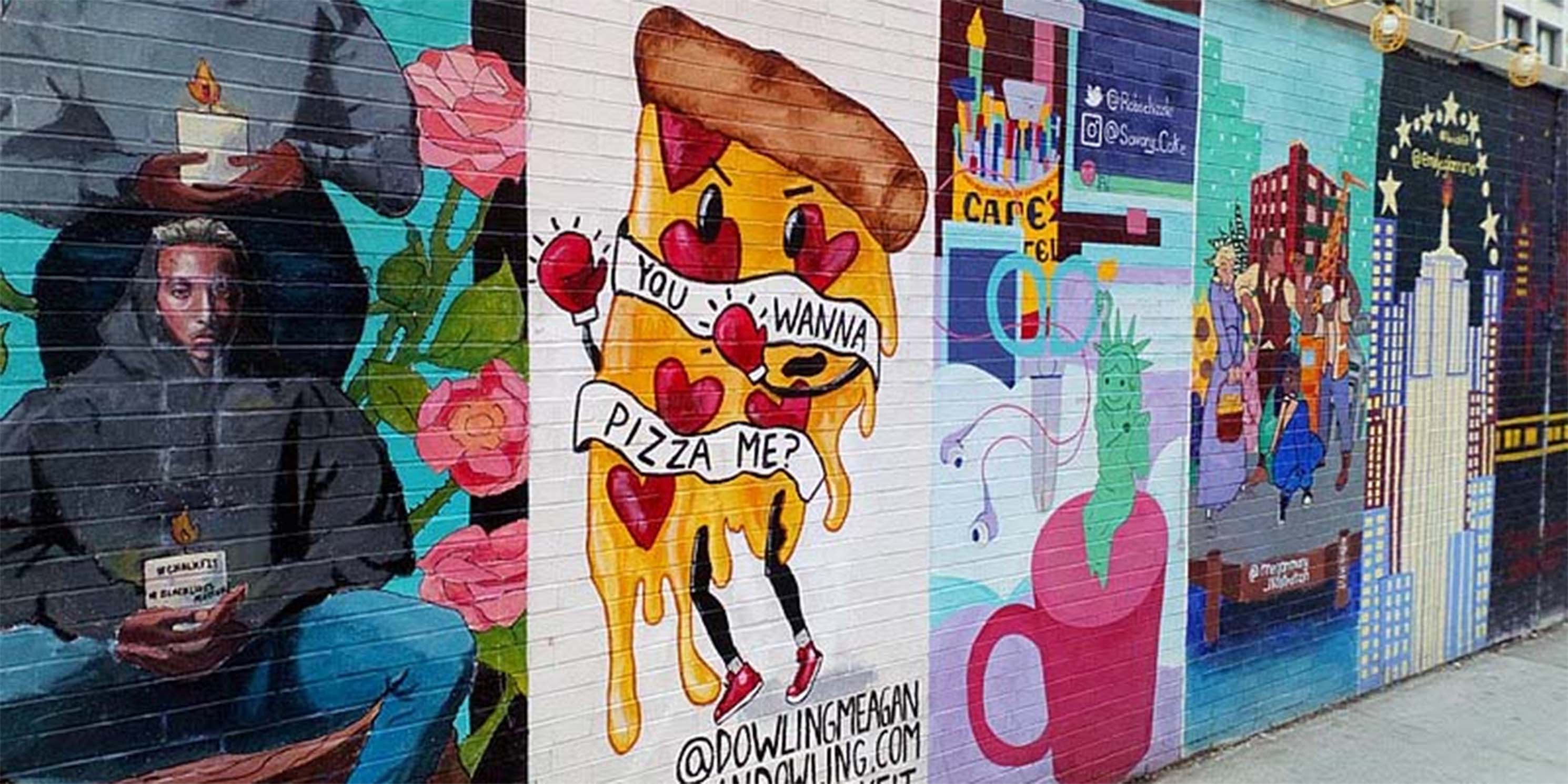 street mural in Chelsea
