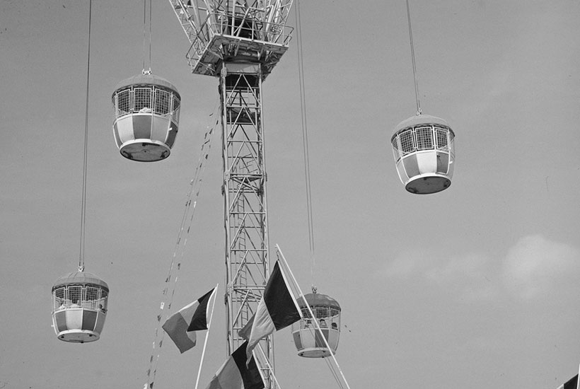 amusement ride at the 1964 New York World's Fair