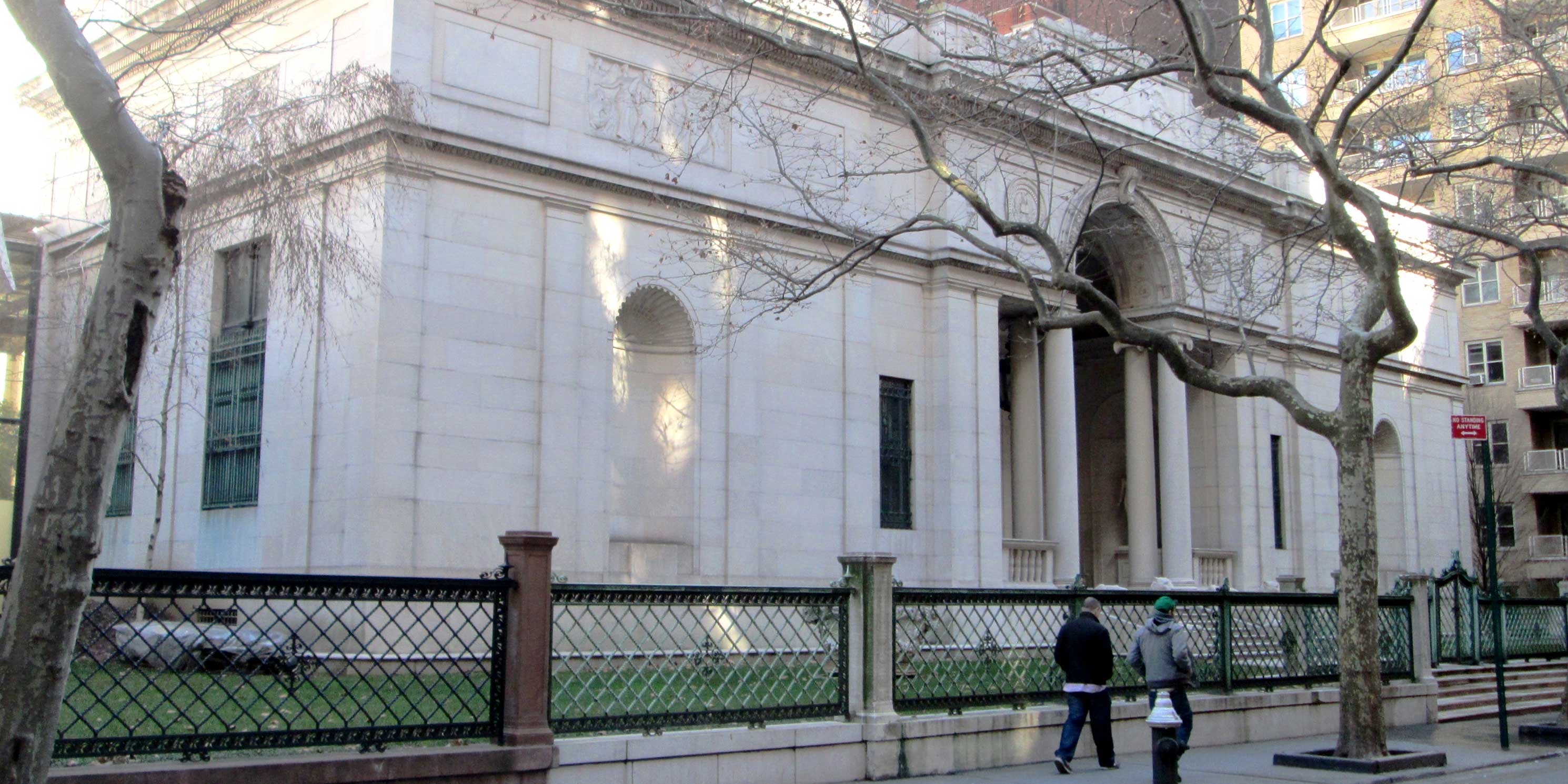 exterior of the Morgan Library