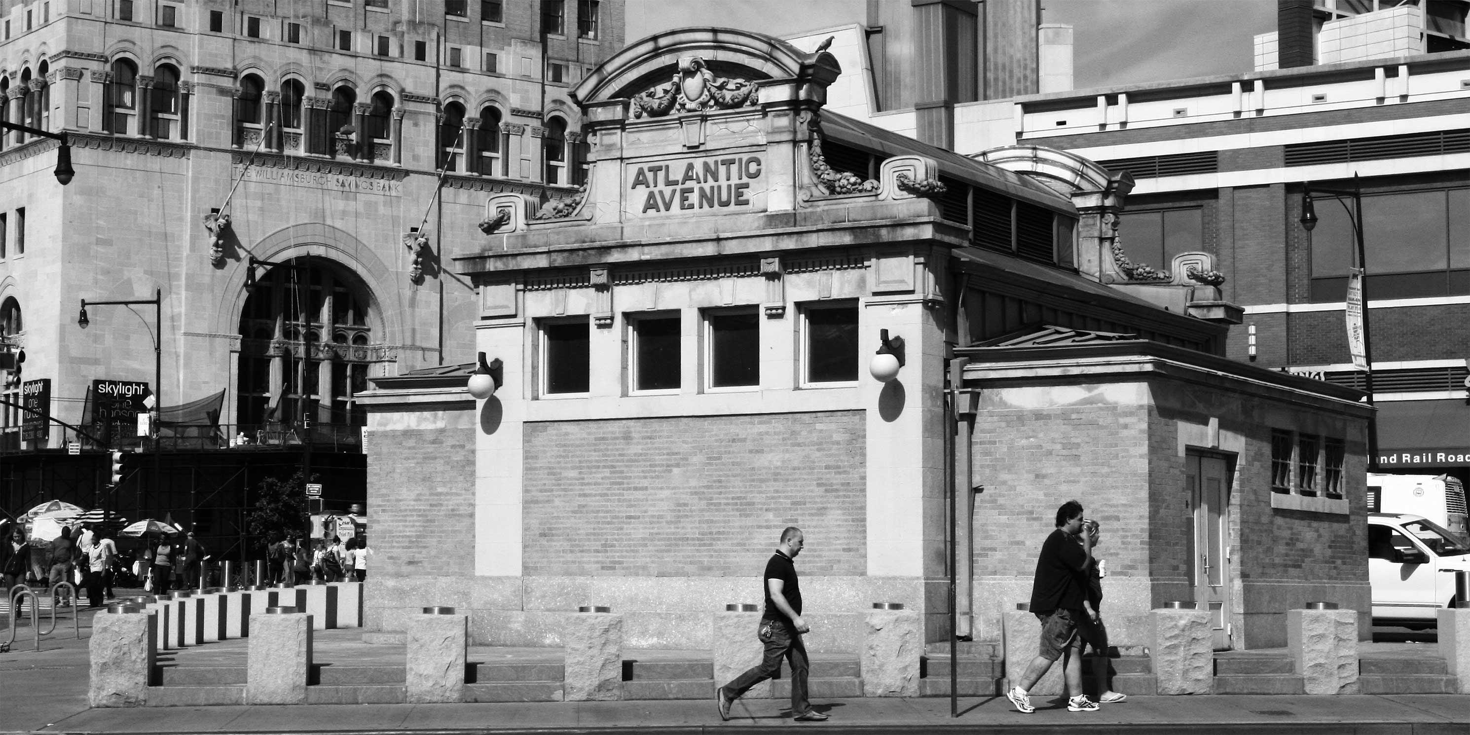 exterior of the Atlantic Avenue Control House