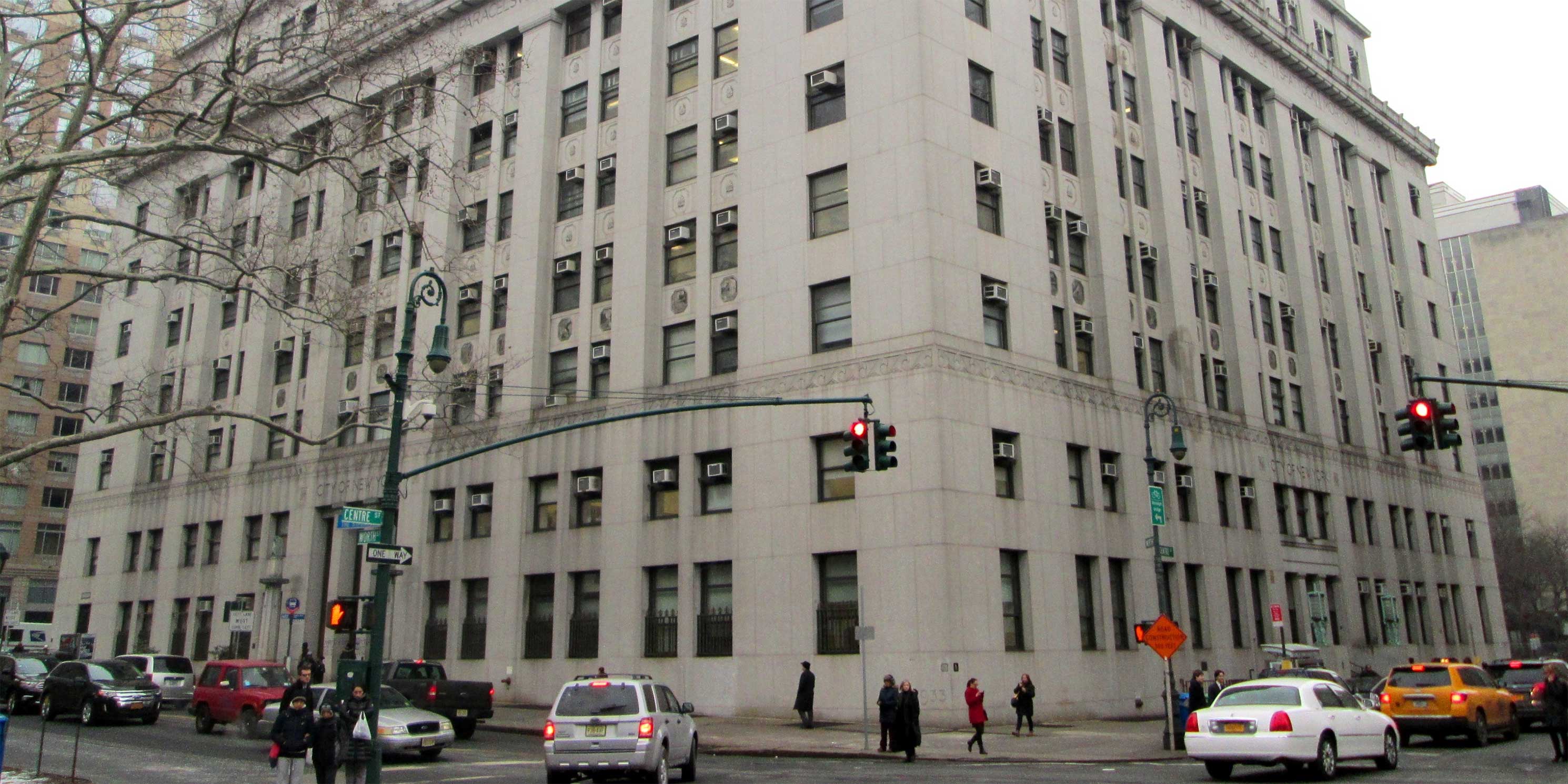 exterior of the Health Building at 125 Worth Street