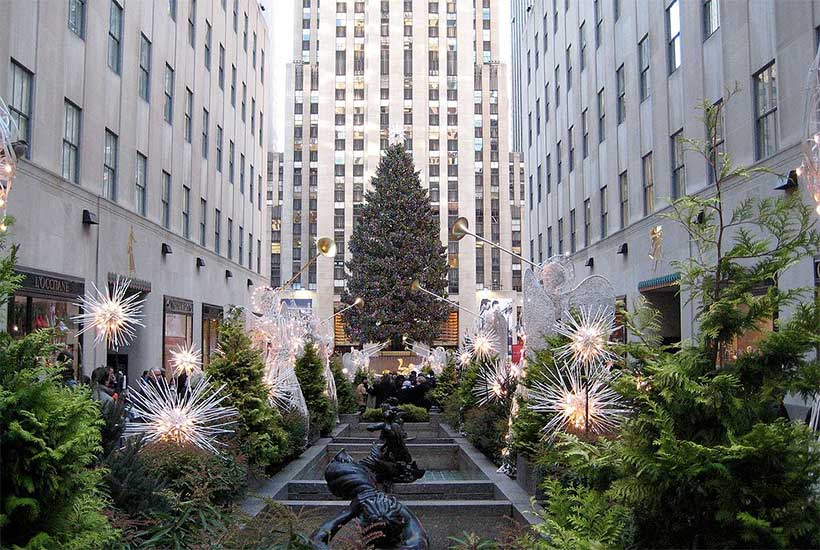 Christmas tree at Rockefeller Center