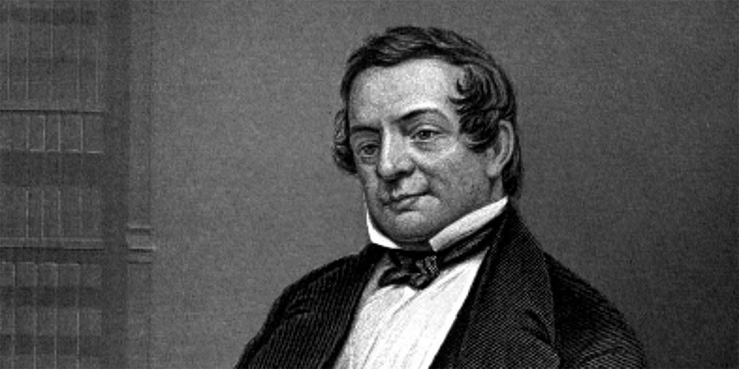 portrait of Washington Irving