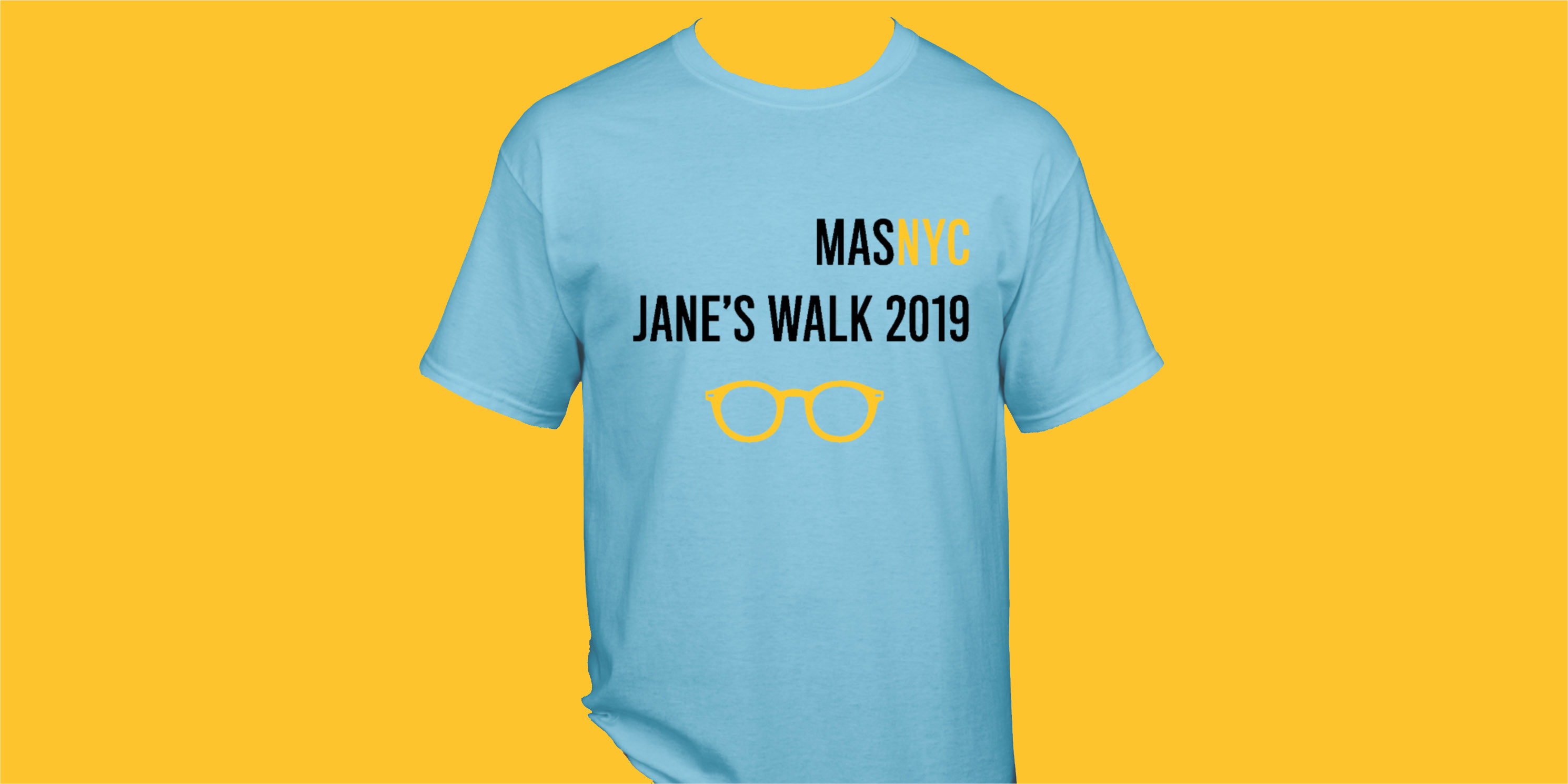 Jane's Walk T-shirt from 2019