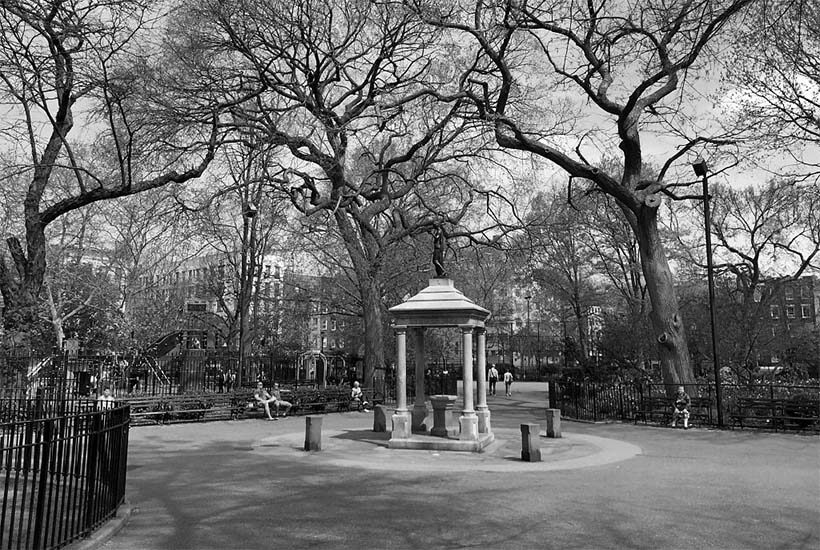 Temperance Fountain in Tompkins Square Park