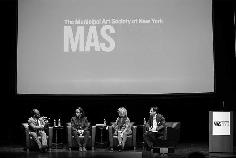 panel discussion from the 2019 Celebrating the City awards ceremony