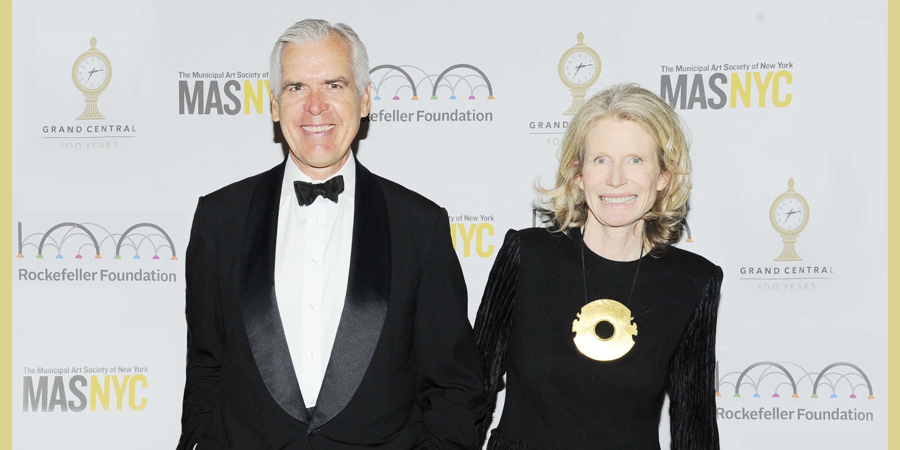 Alexandra and Philip Howard at a Municipal Art Society of New York Gala