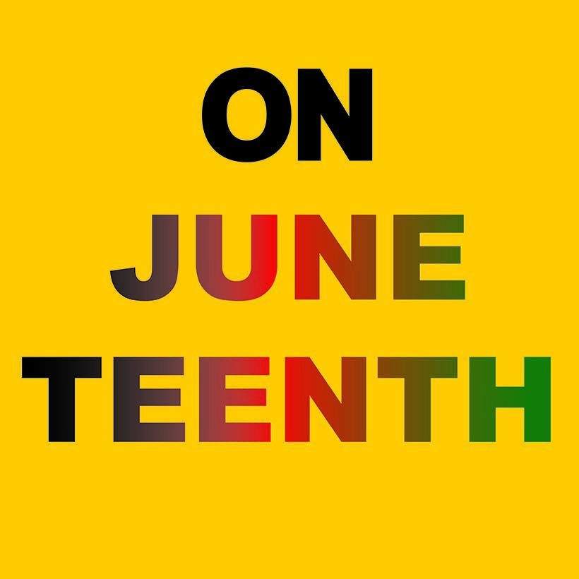 graphic for the Juneteenth holiday