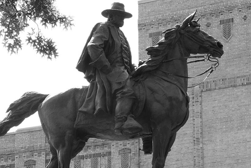 statue of Ulysses S. Grant on a horse