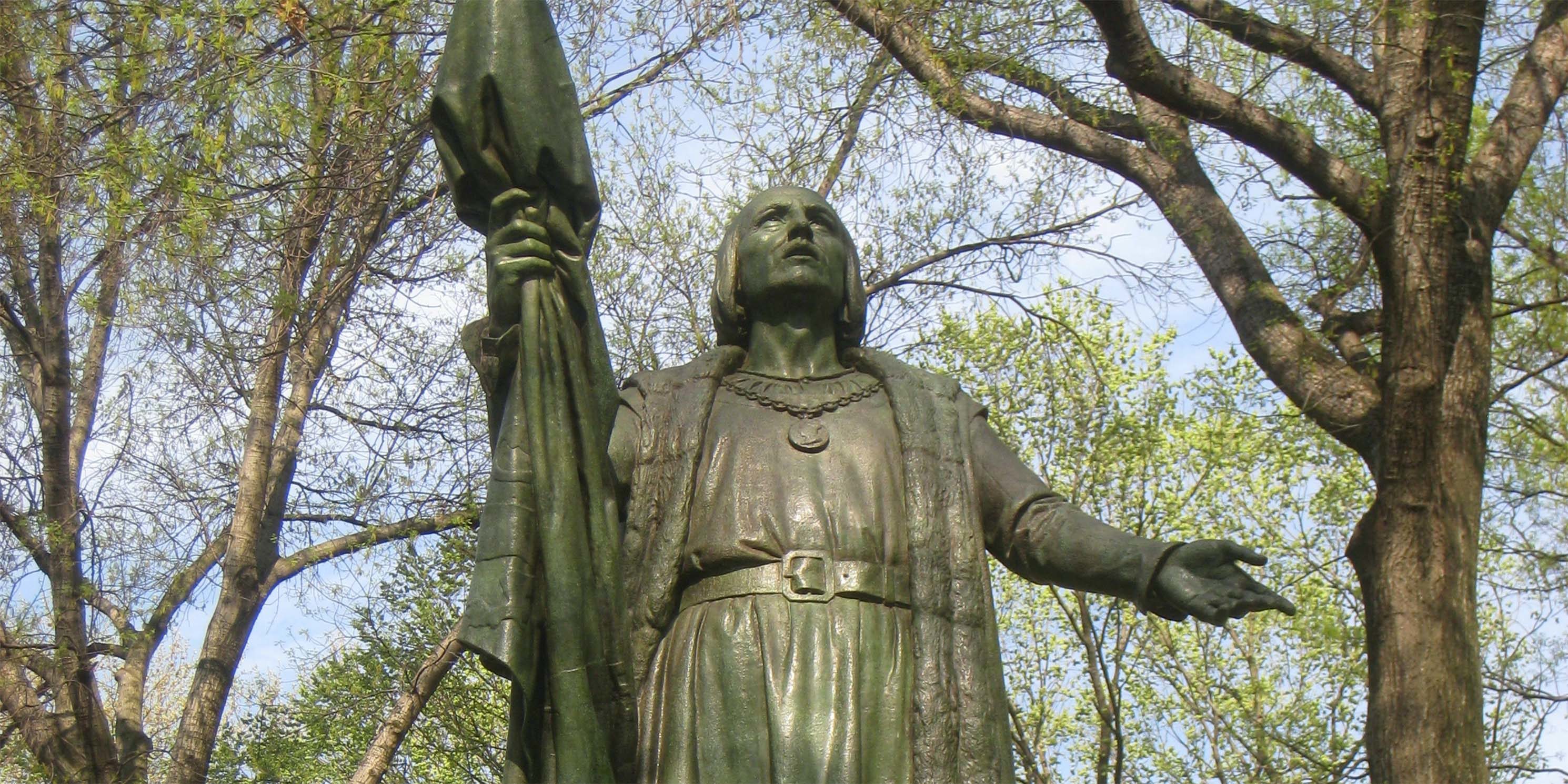 Christopher Columbus statue by Jerónimo Suñol in Central Park