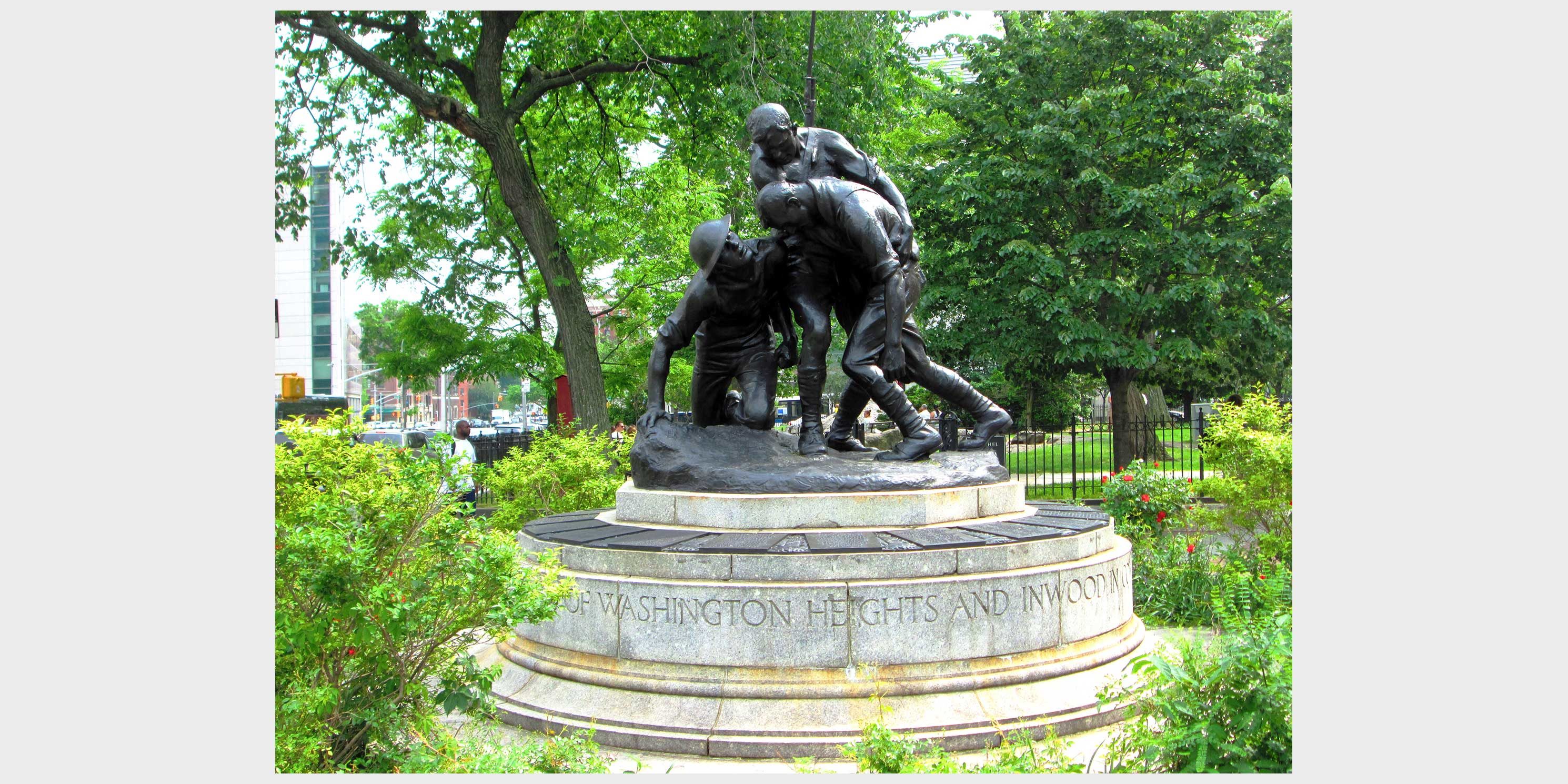 Mitchel Square World War I Memorial in Washington Heights