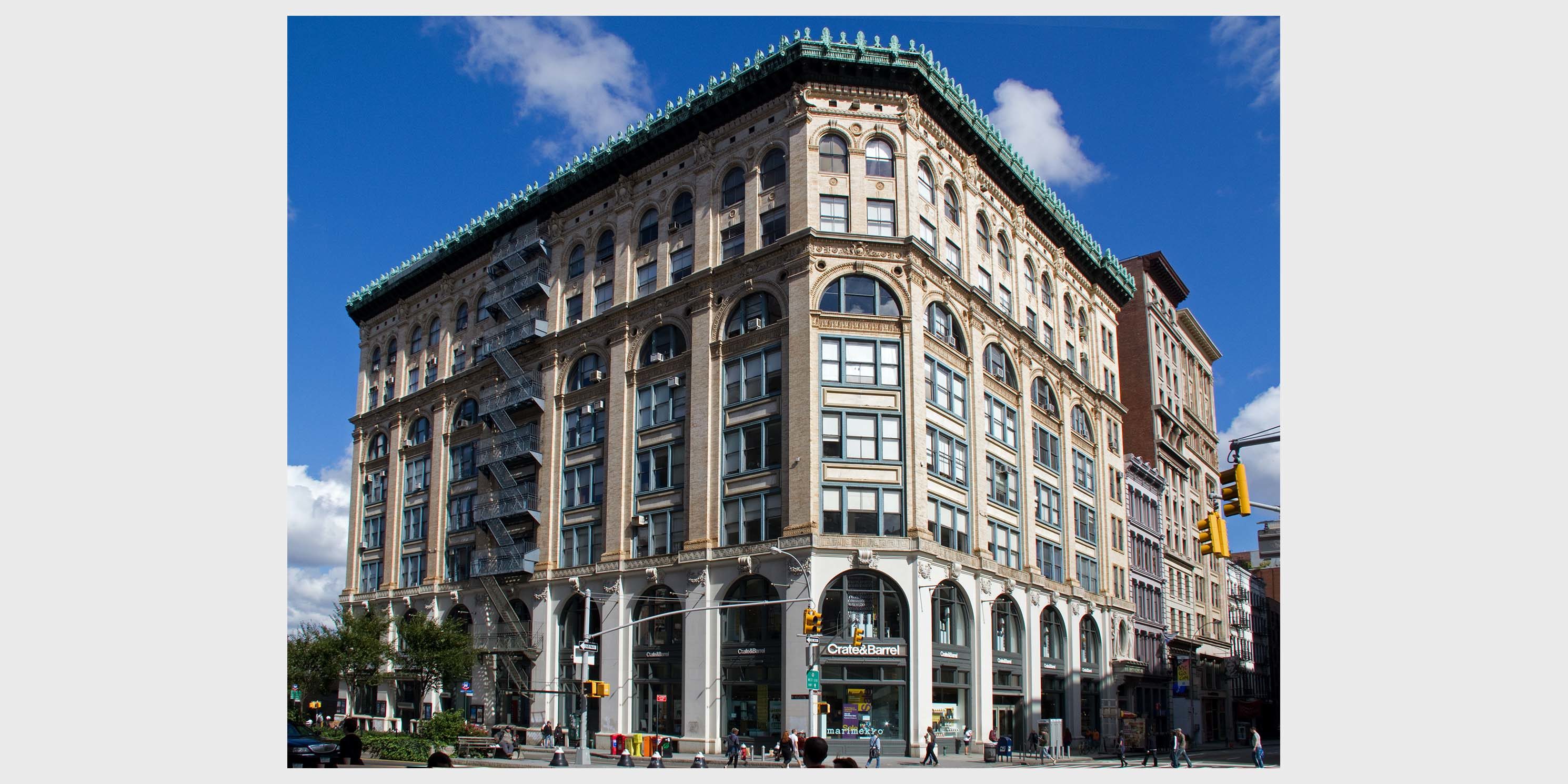 The Cable Building, Broadway and West Houston Street in Manhattan