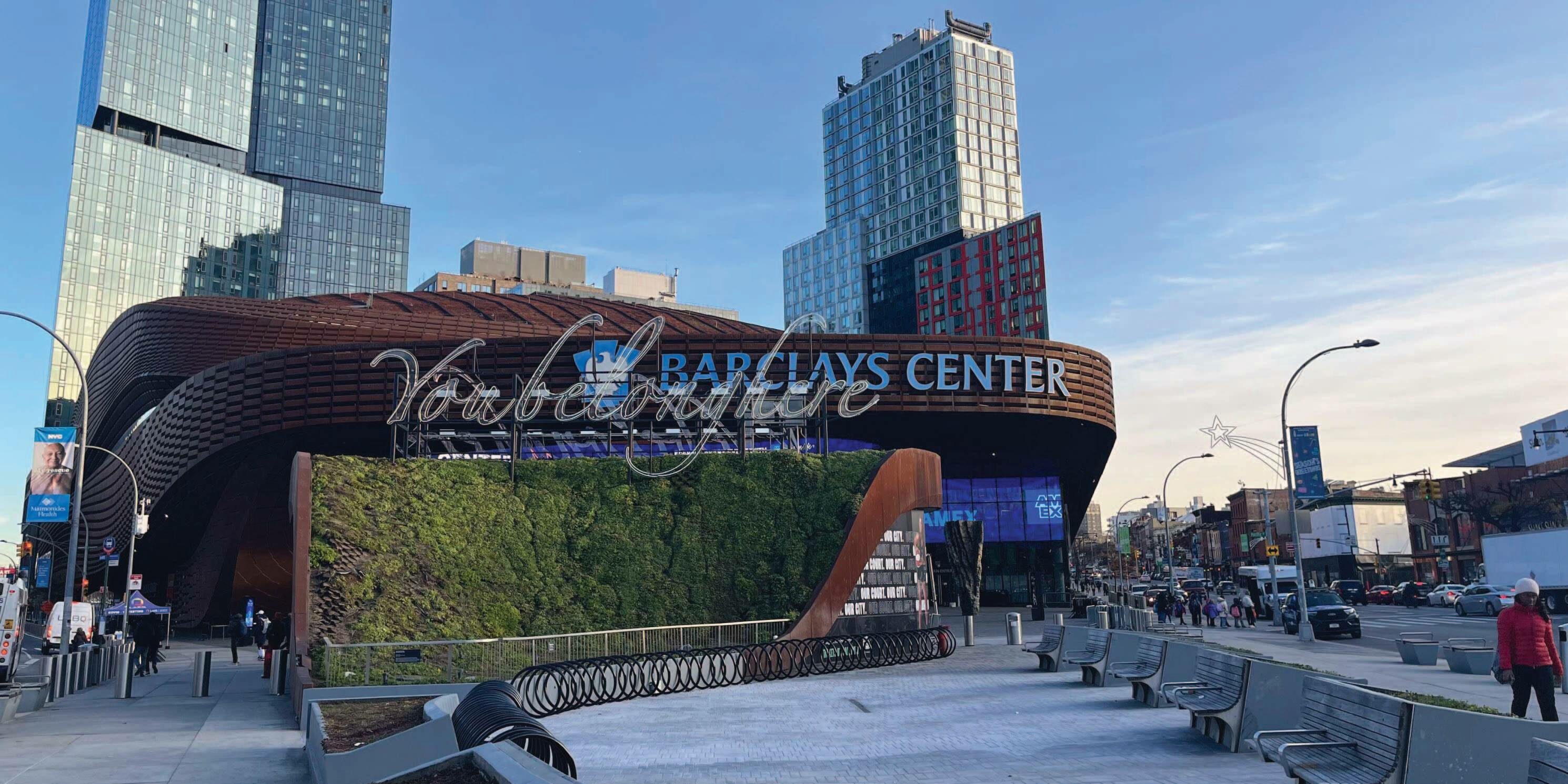 Barclays Center in Brooklyn.