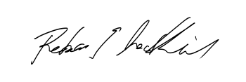 Rebecca Macklis signature